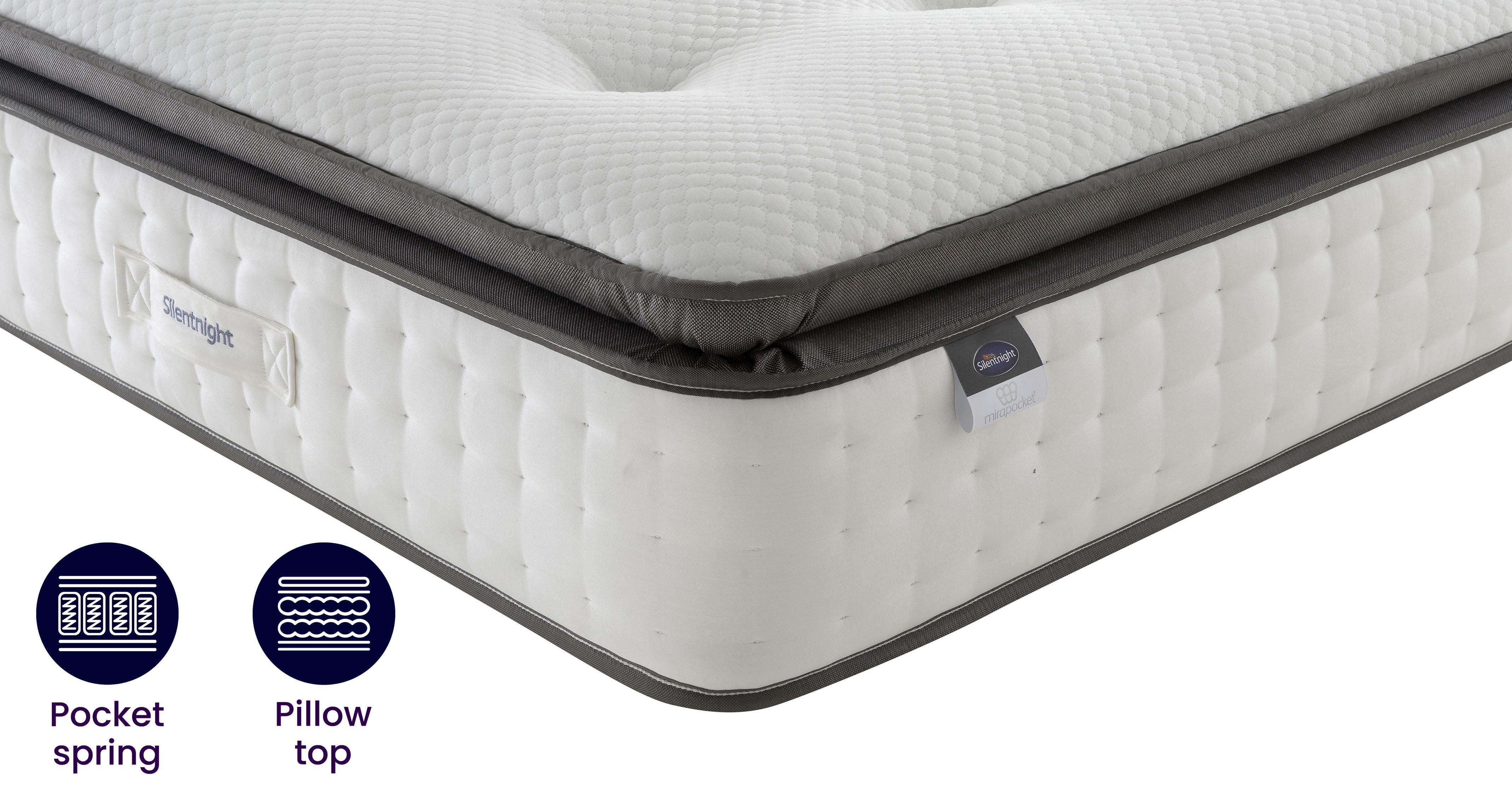 DFS Silentnight 5ft King Pocket 1000 Mattress Silentnight Mattress Fabric