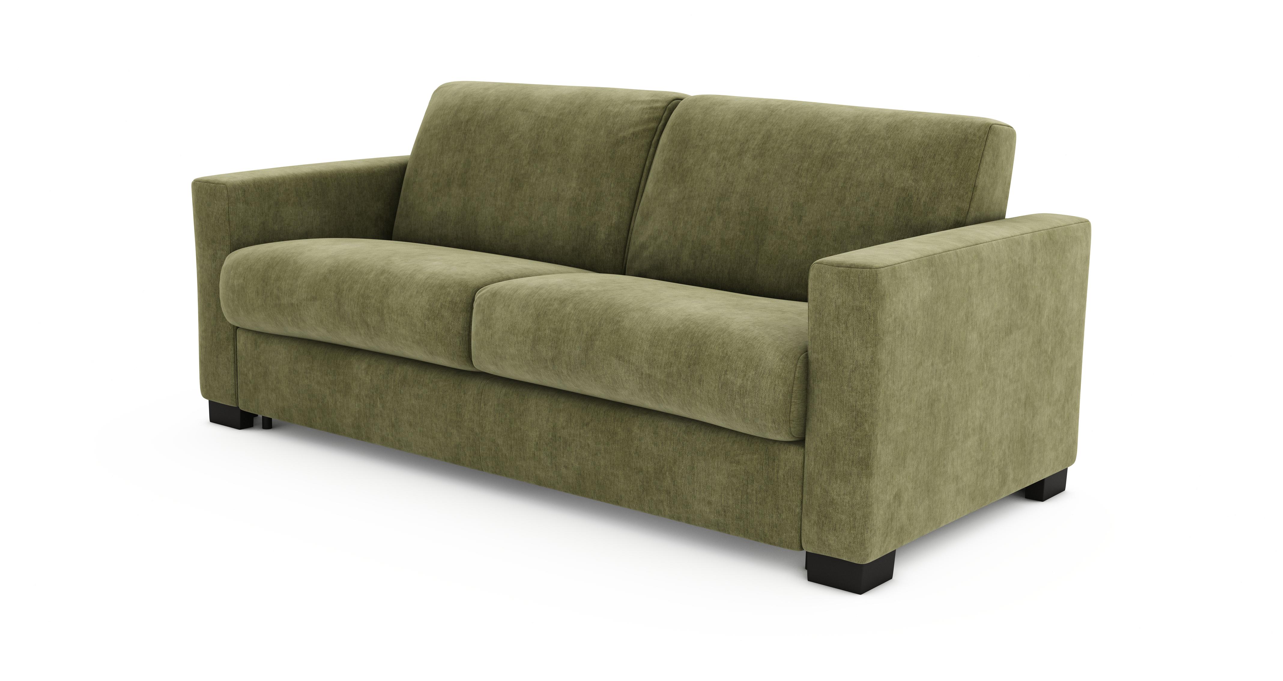 Gianni 3 Seater Sofa Bed in Alessi Chenille Forest