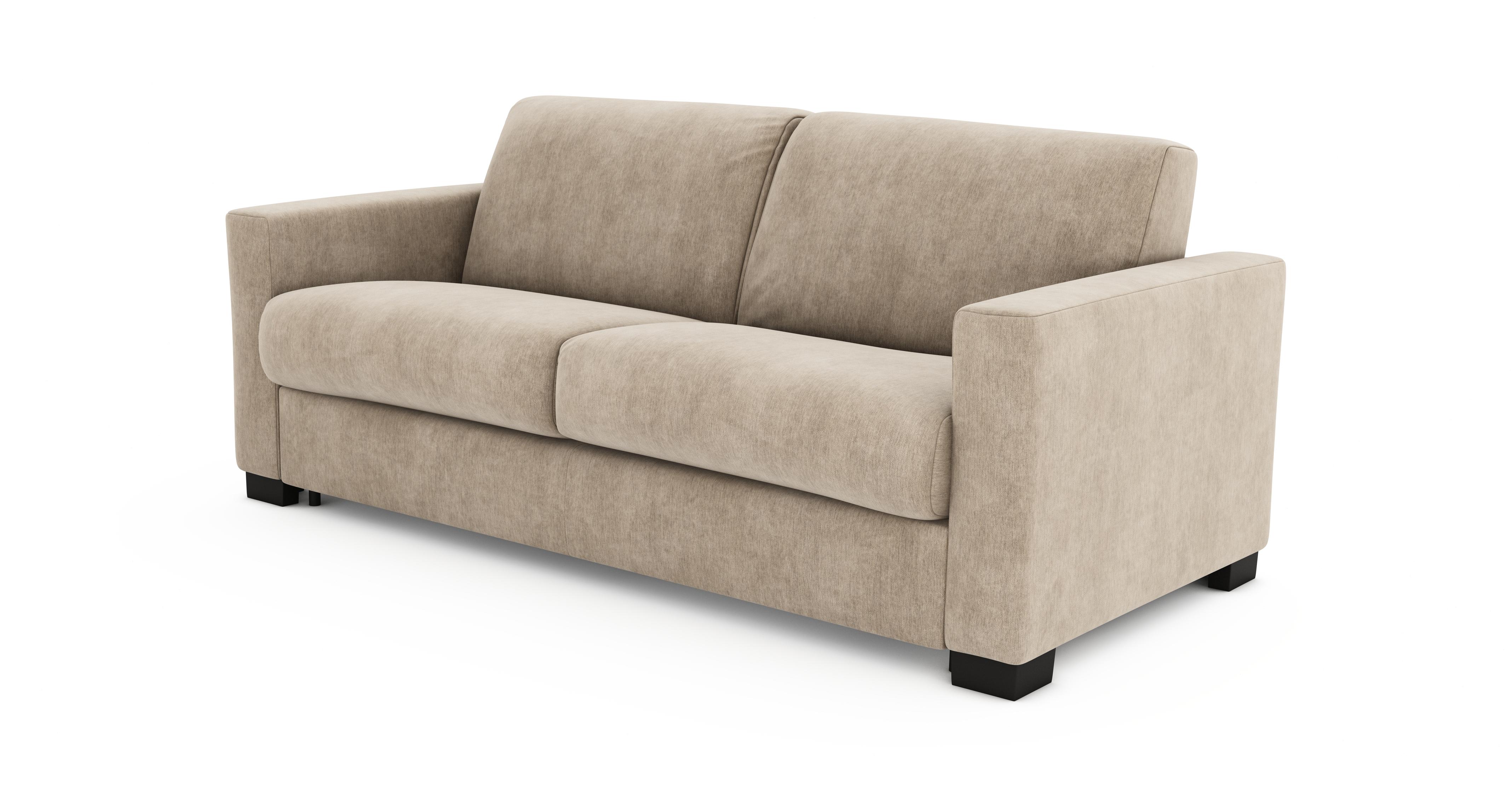 Gianni 3 Seater Sofa Bed in Alessi Chenille Wicker
