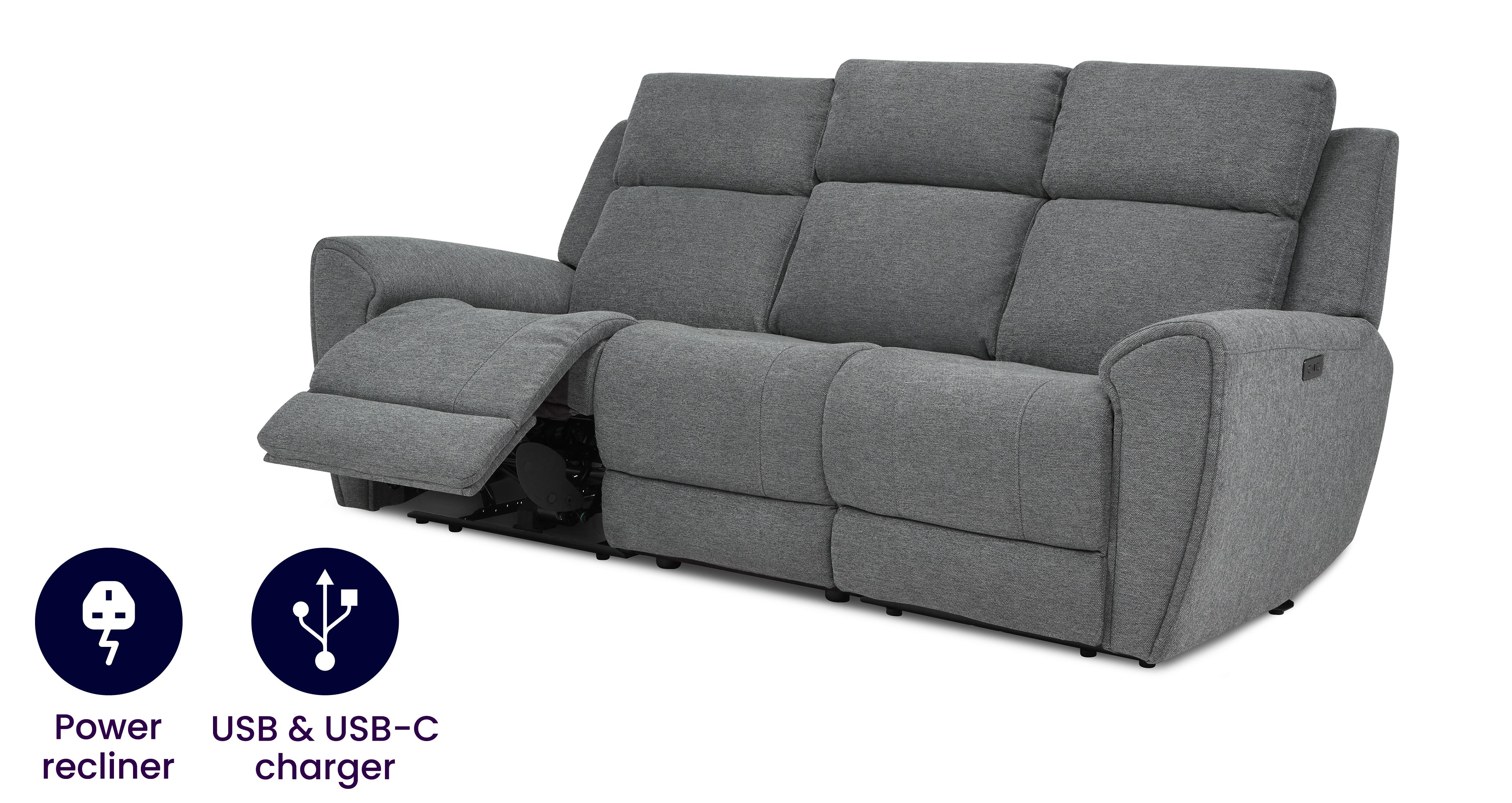 3 Seater Power Recliner