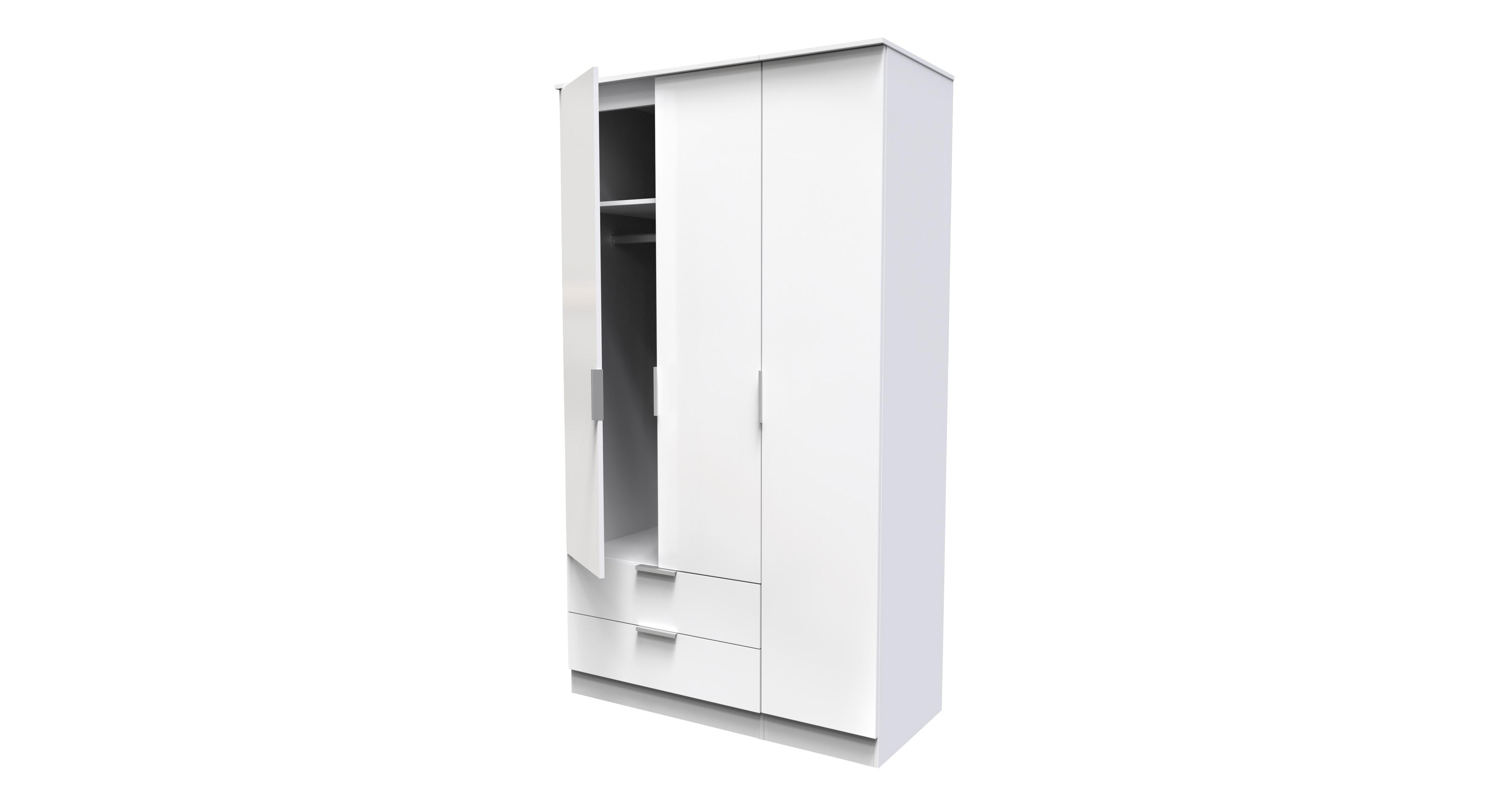 Grasmere Triple 2 Drawer Wardrobe | DFS