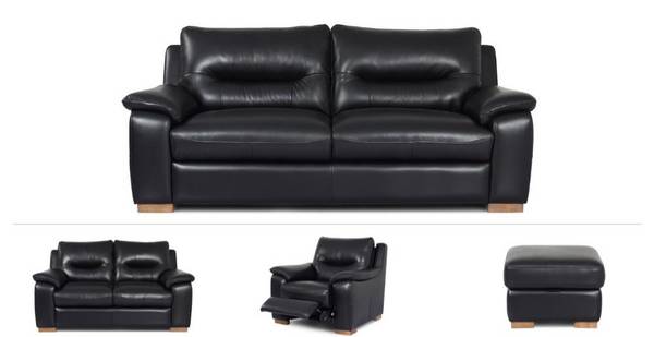 Griffin Clearance 3 2 Seater Sofa, Clearance Leather Sofa