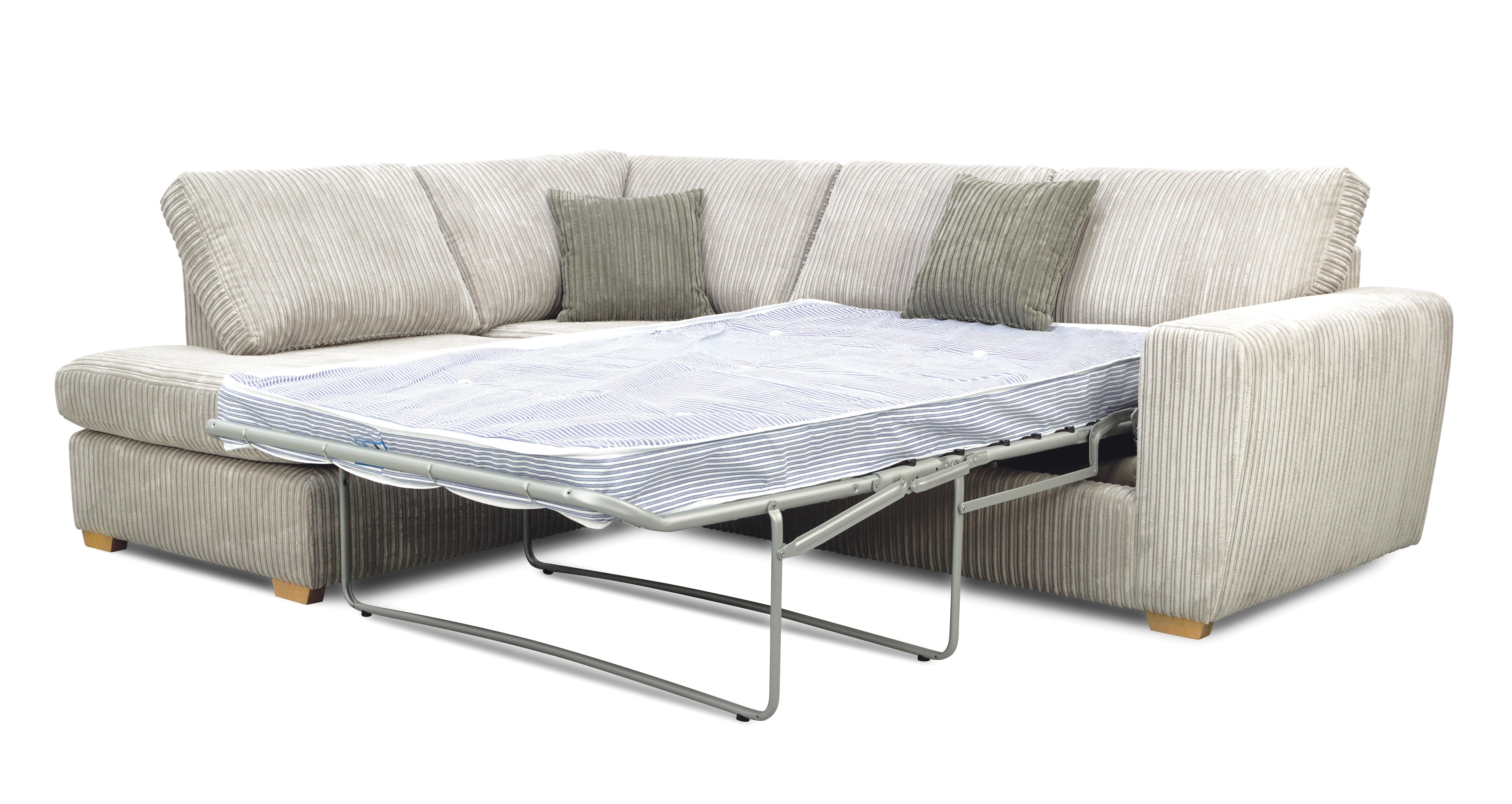 Corner Sofa Beds In Both Fabric Leather Dfs
