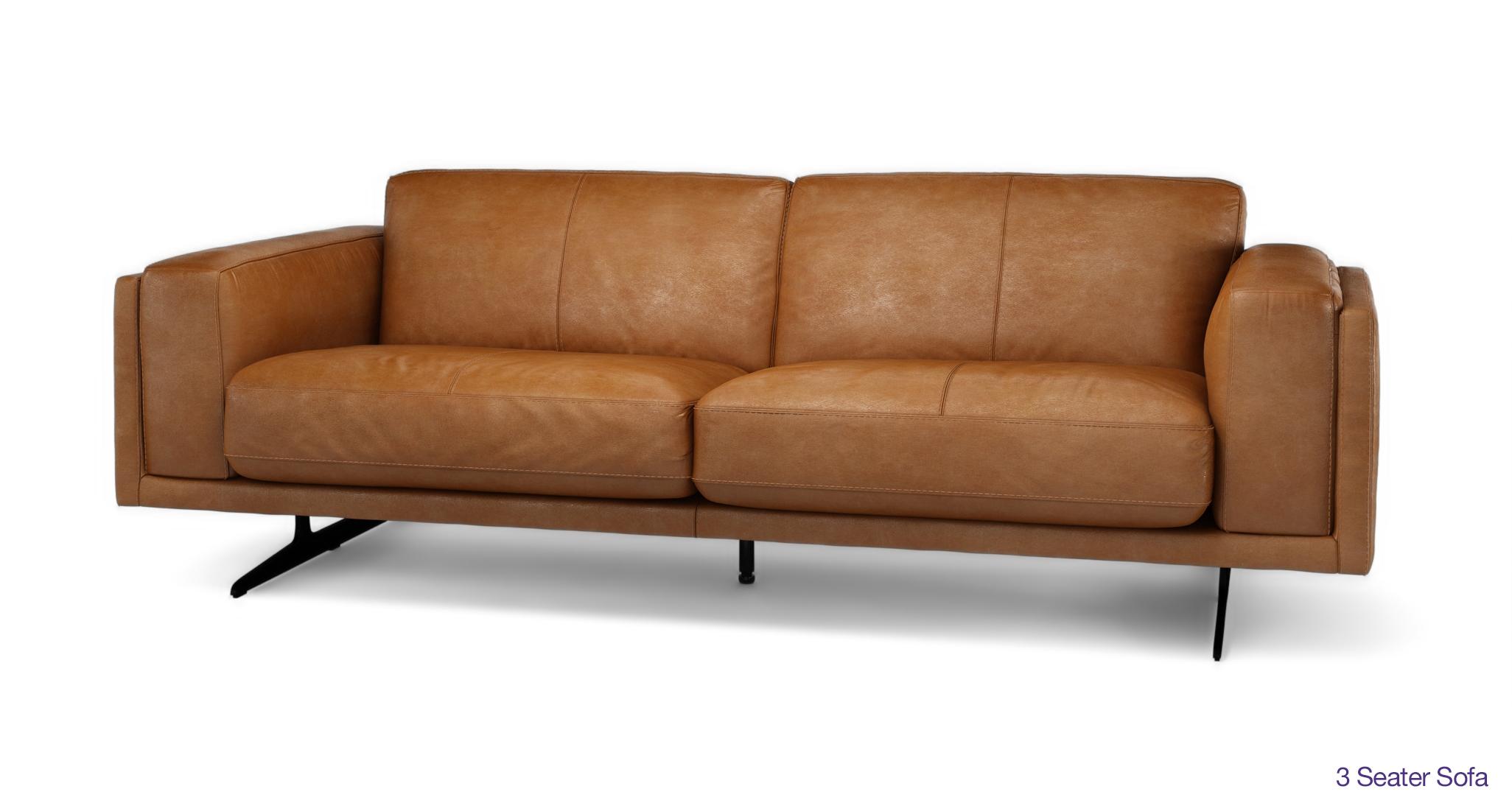 DFS Hackney - Graphite  Leather sofa living room, Modern leather