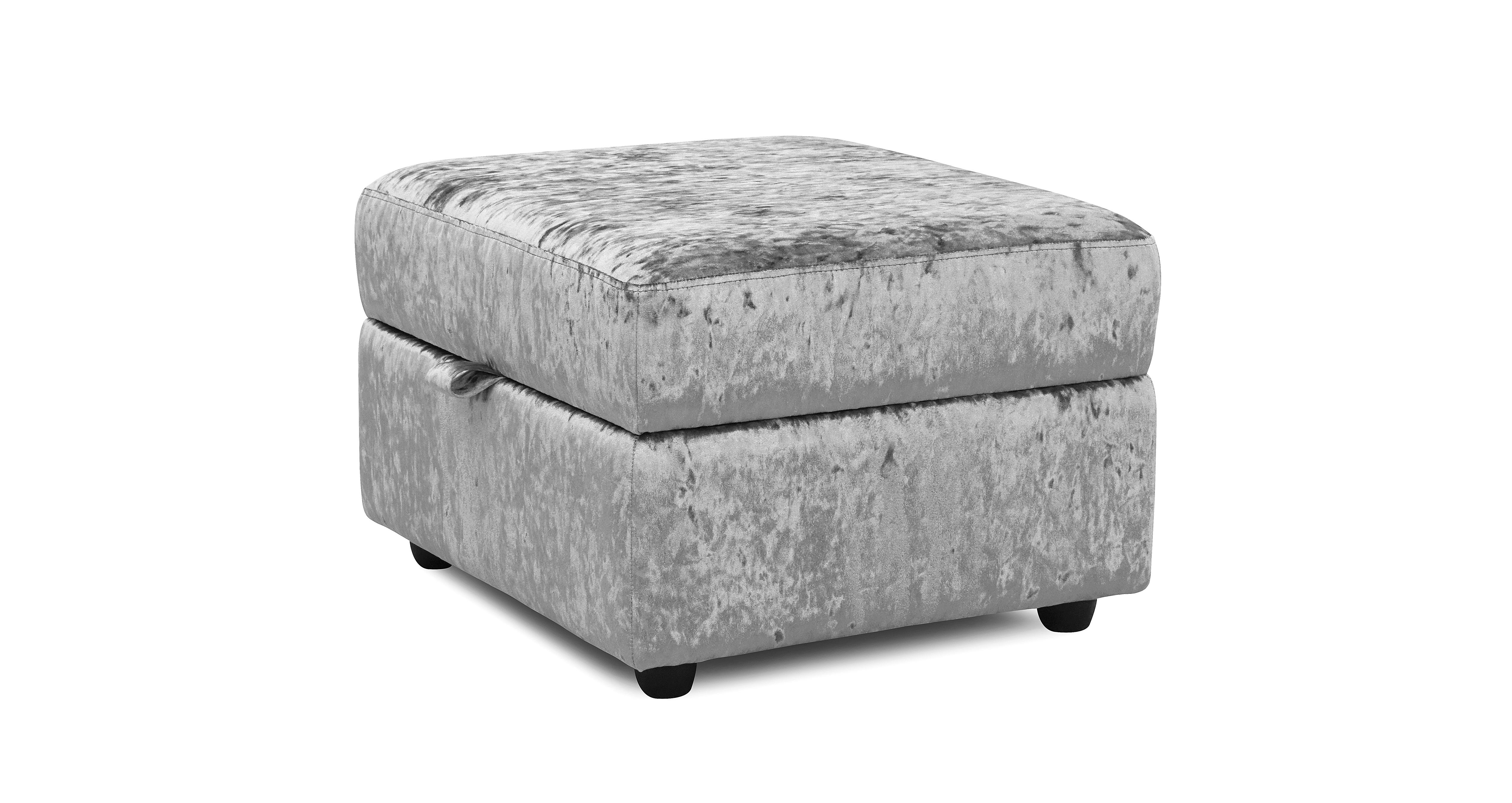 Hali Storage Footstool Abbey Glitz DFS