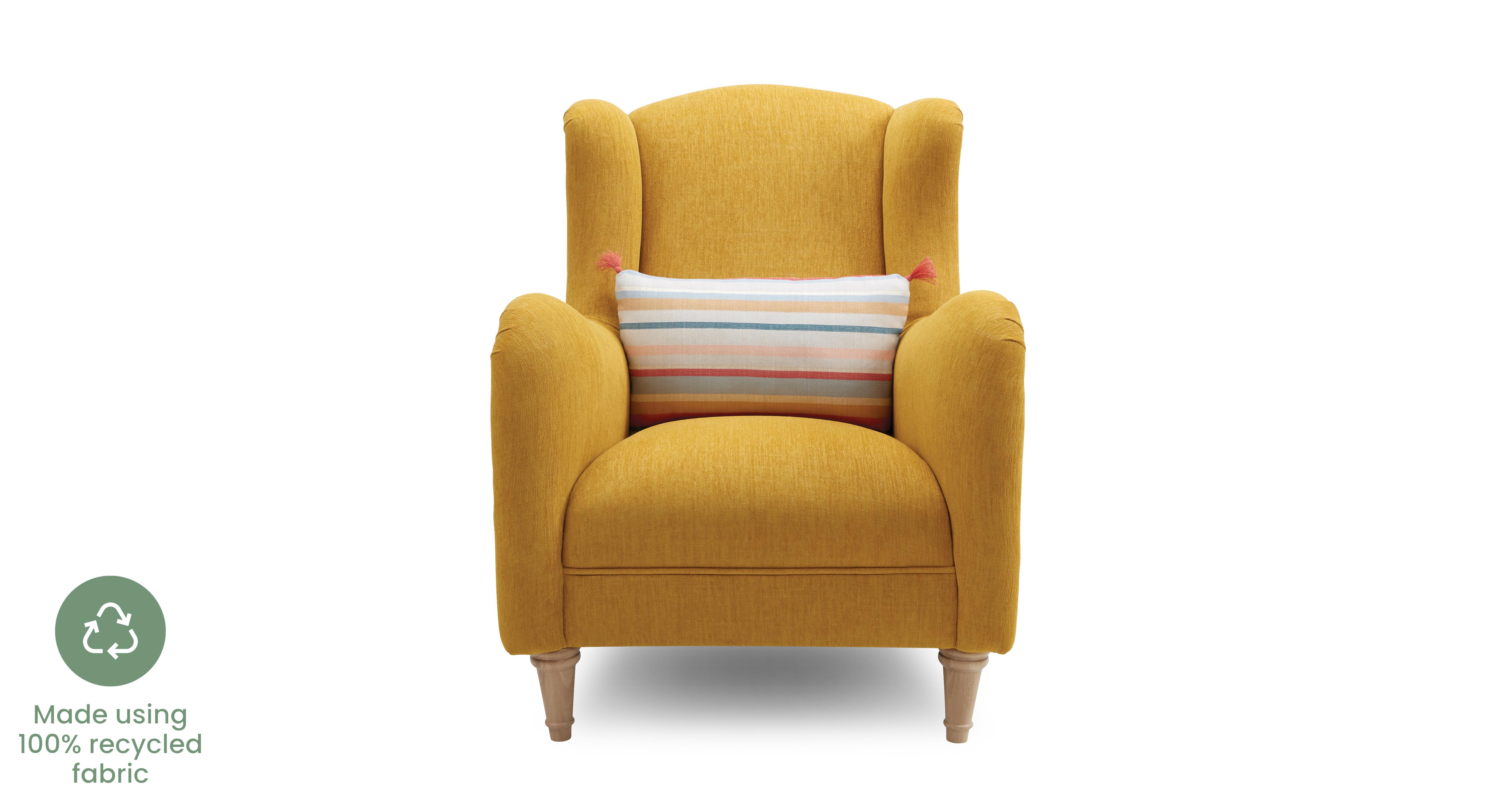 Dfs discount mustard chair