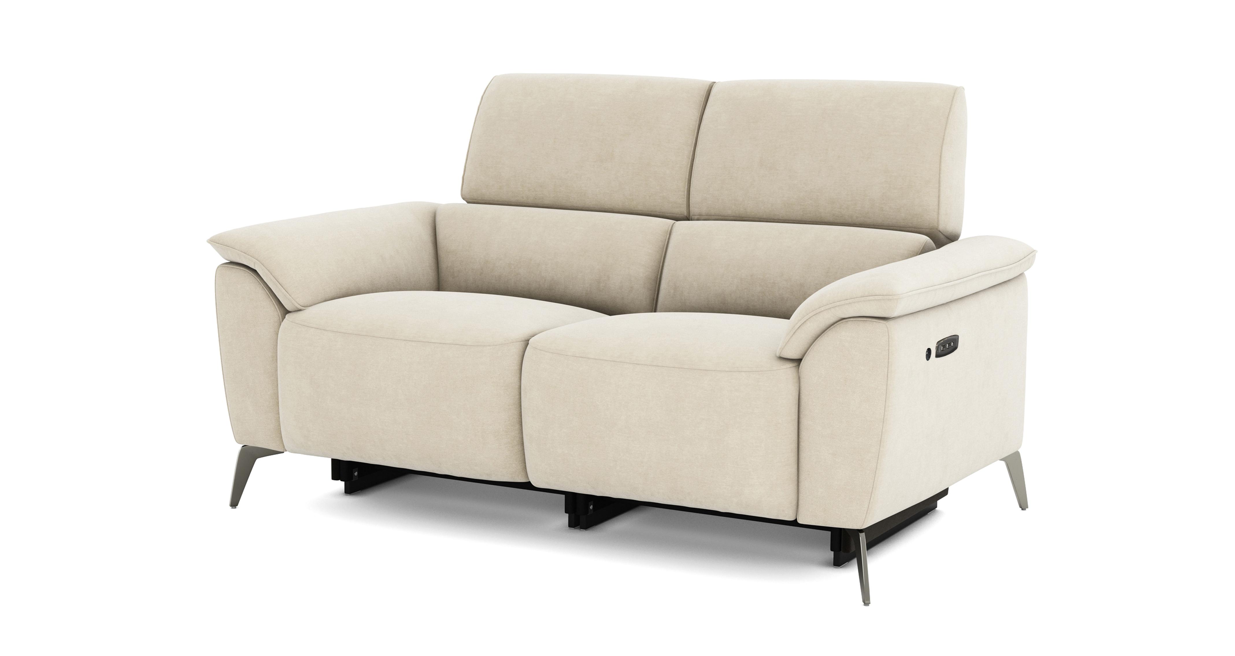 Hamden 2 Seat Heat Power And Head Recliner | DFS