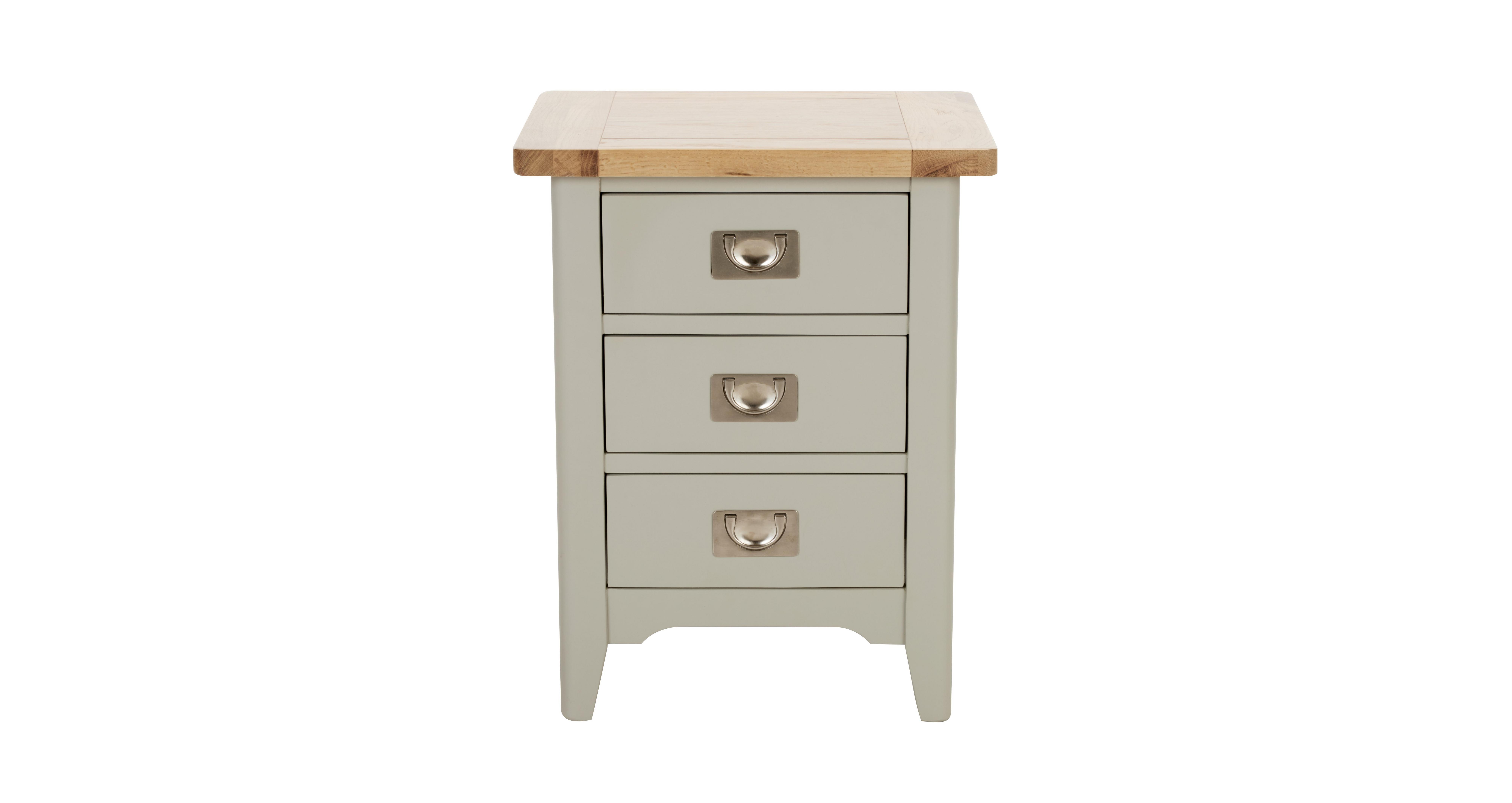 Harbour Bedroom 3 Drawer Bedside Cabinet Harbour Dfs