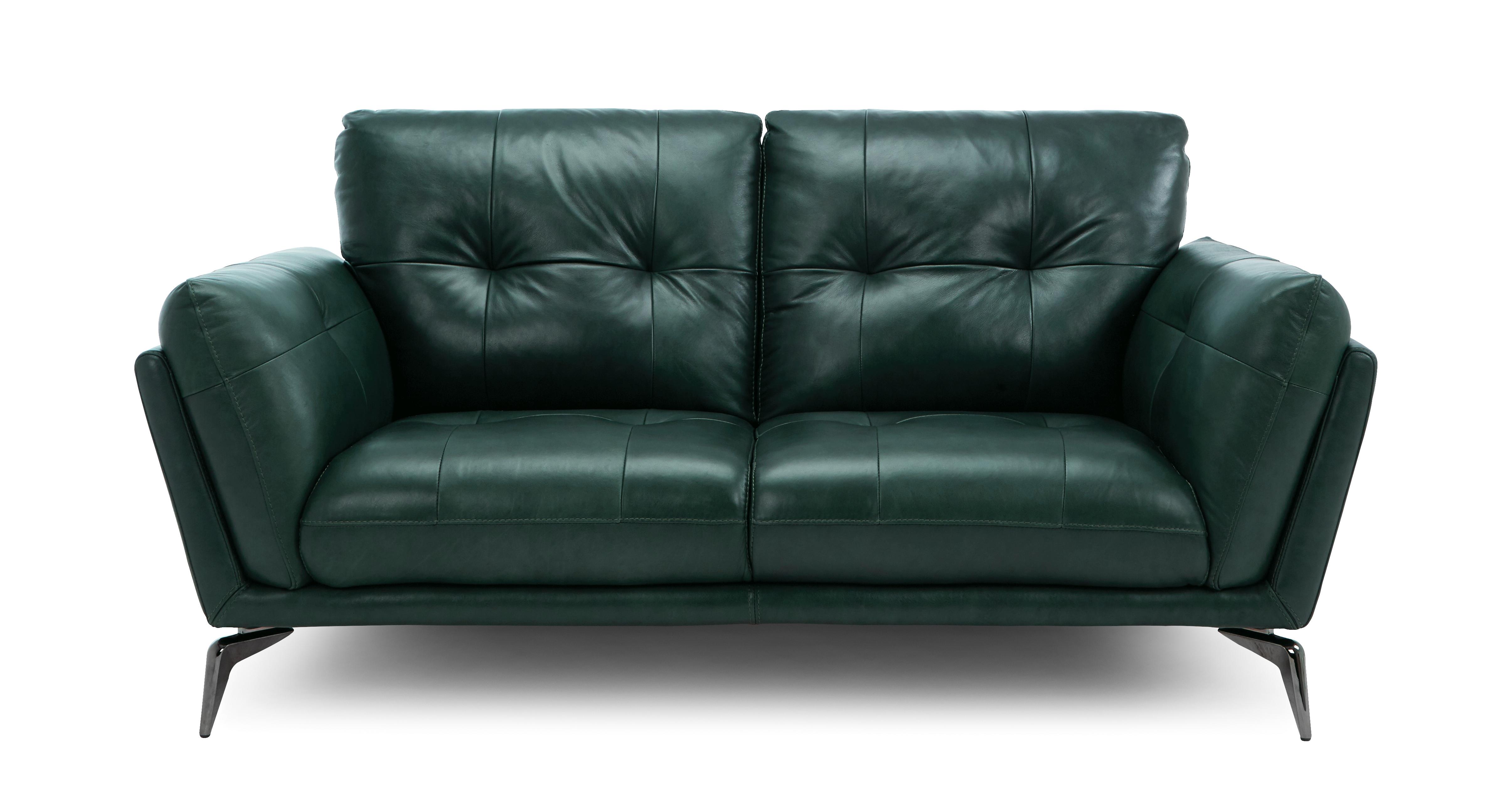 Dfs two seater leather outlet sofas