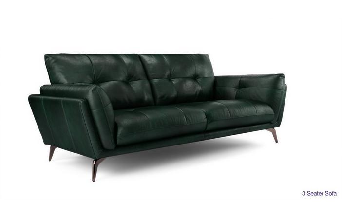 Harlan 3 Seater Sofa Dfs, Grey Leather Sofa 3 2 1 22