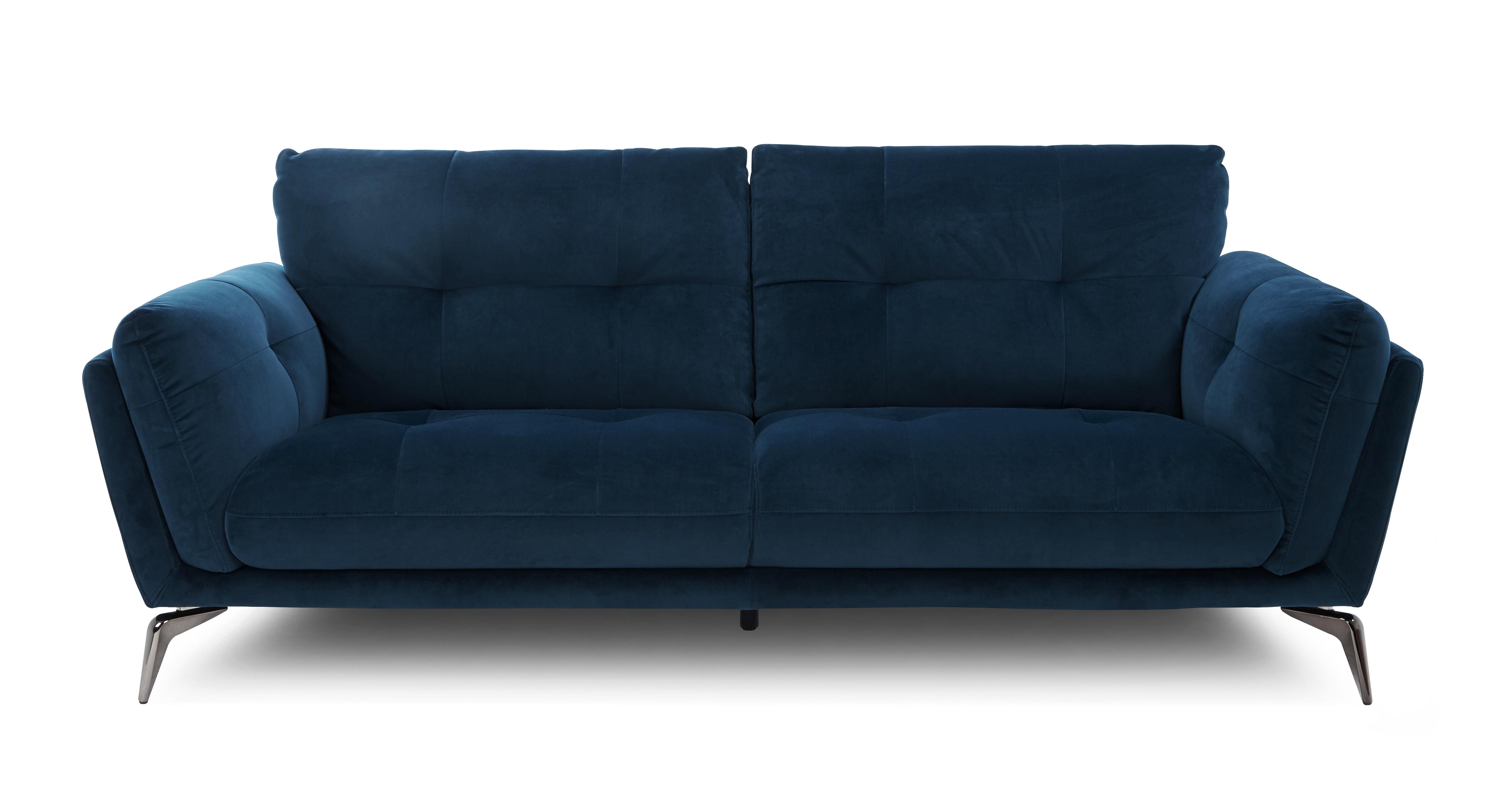 Dwell velvet deals sofa