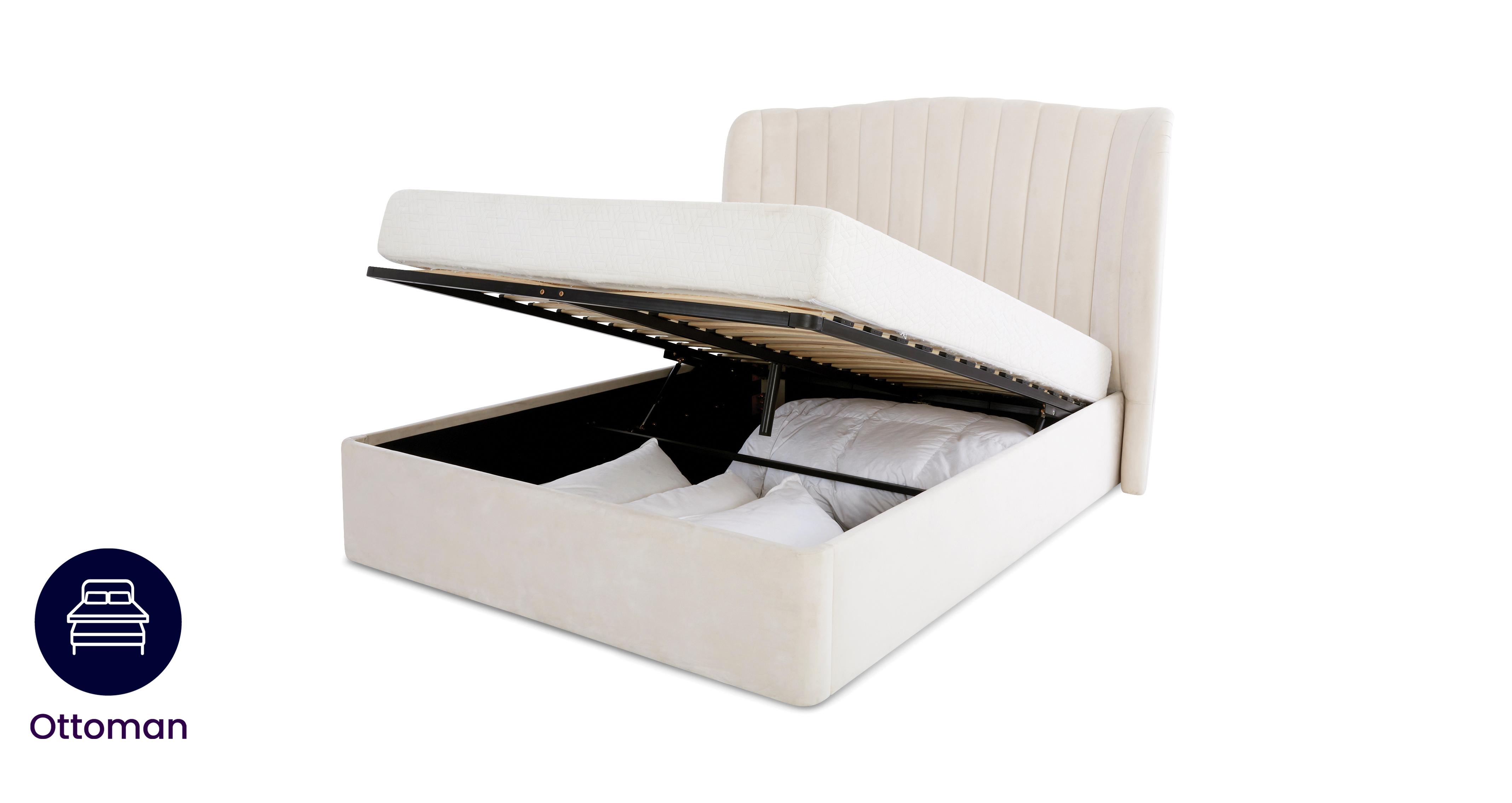 Harmonia Double Ottoman Bed DFS