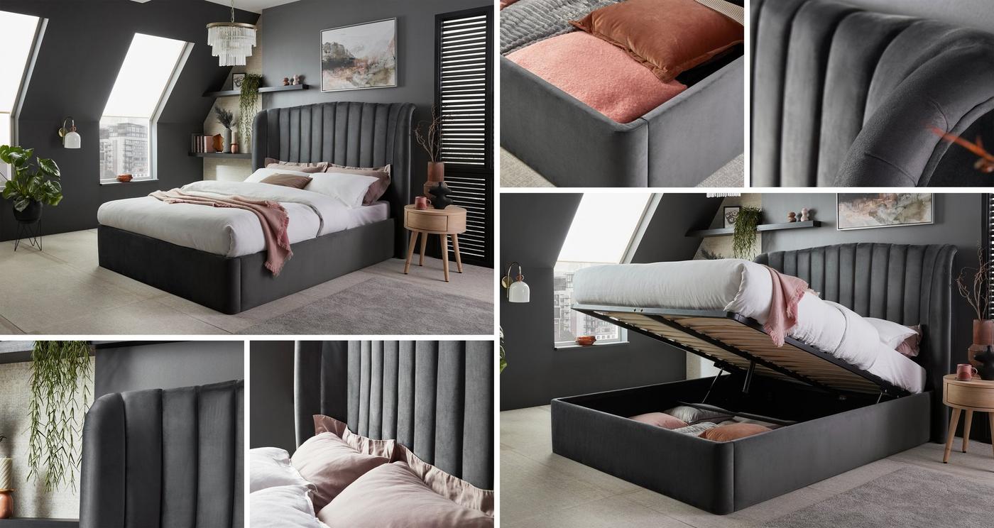 Super King Ottoman Bed view 3