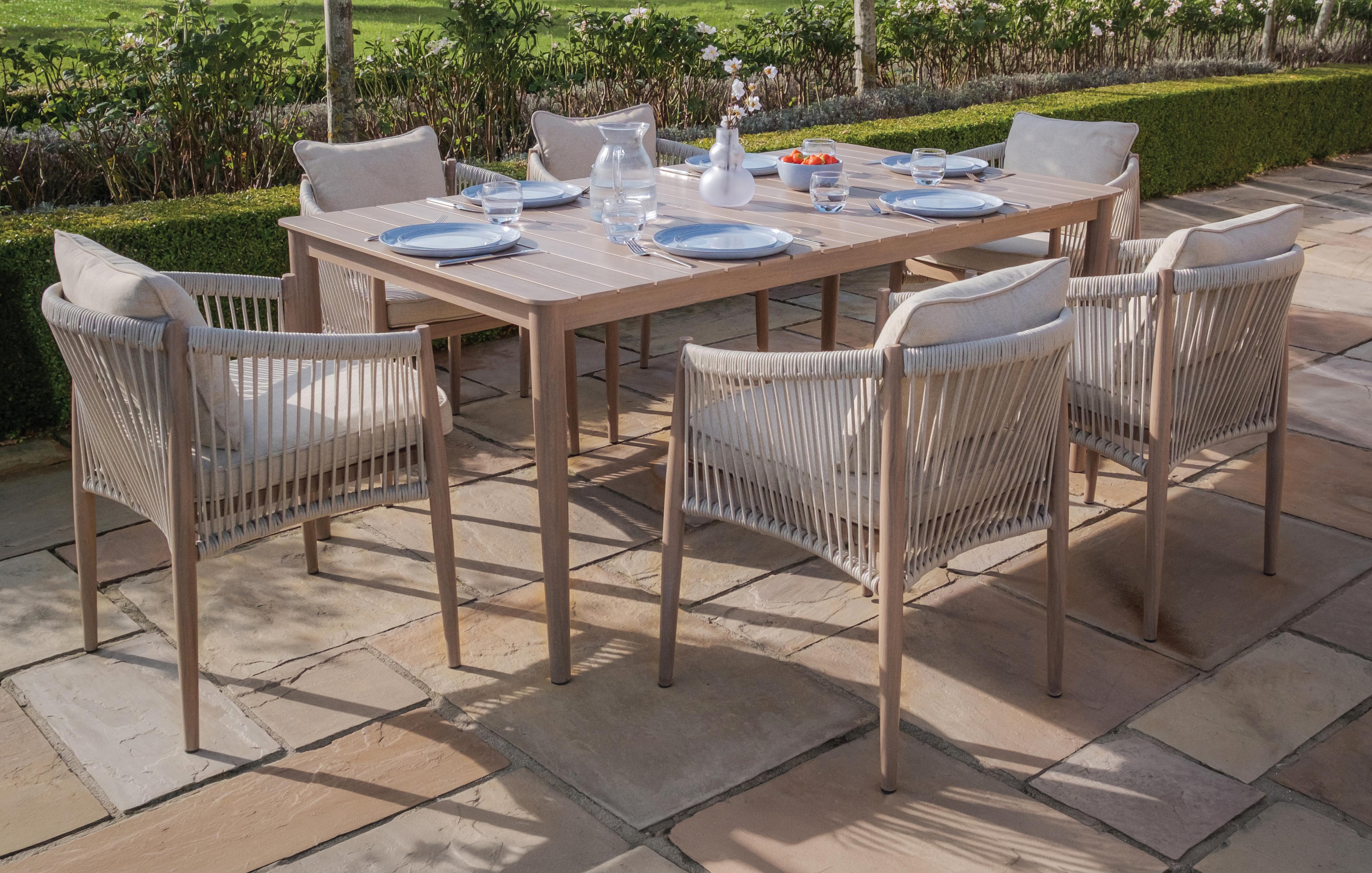 6 Seat Rectangular Dining Set