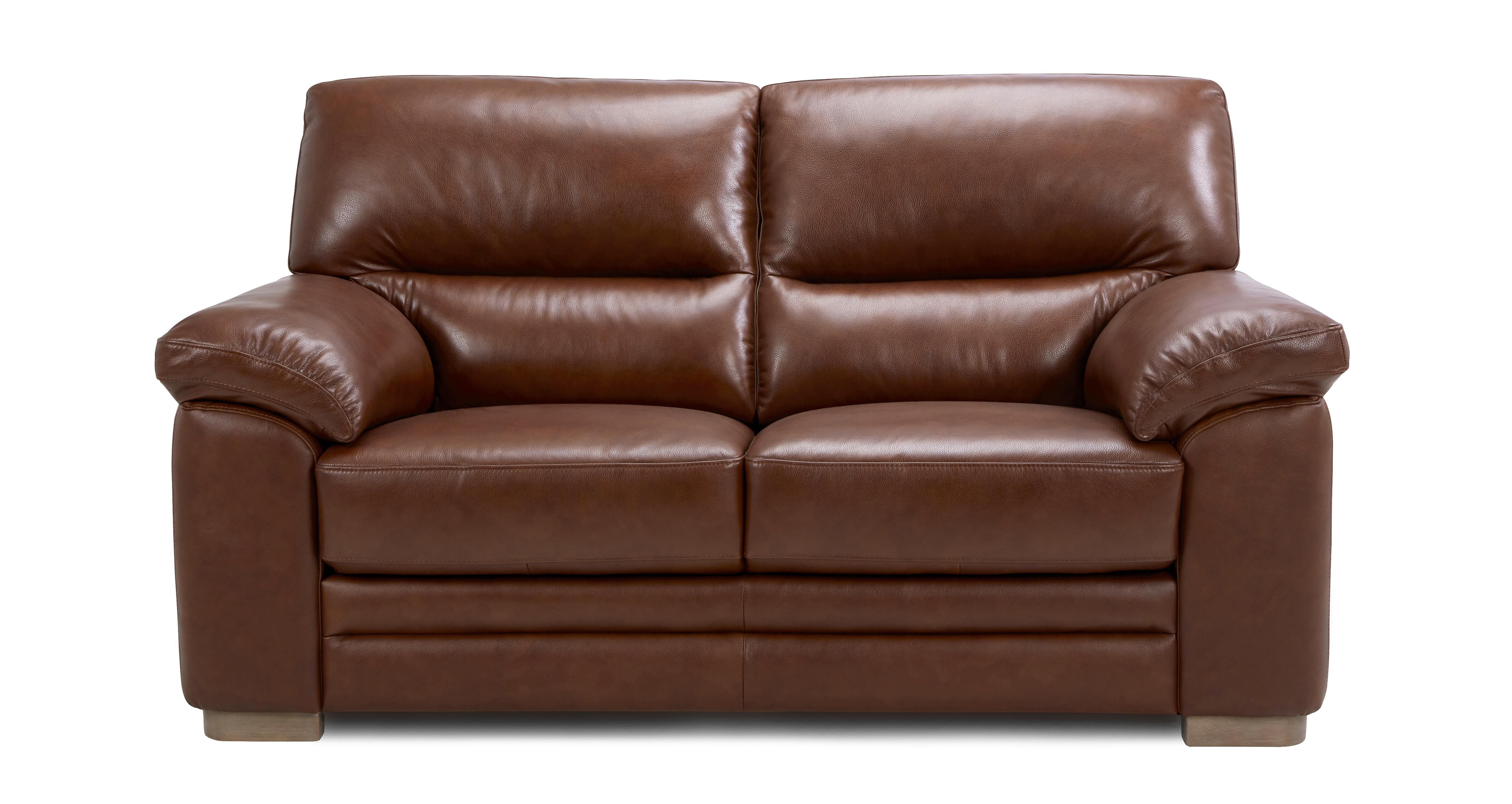 Dfs two seater leather outlet sofas