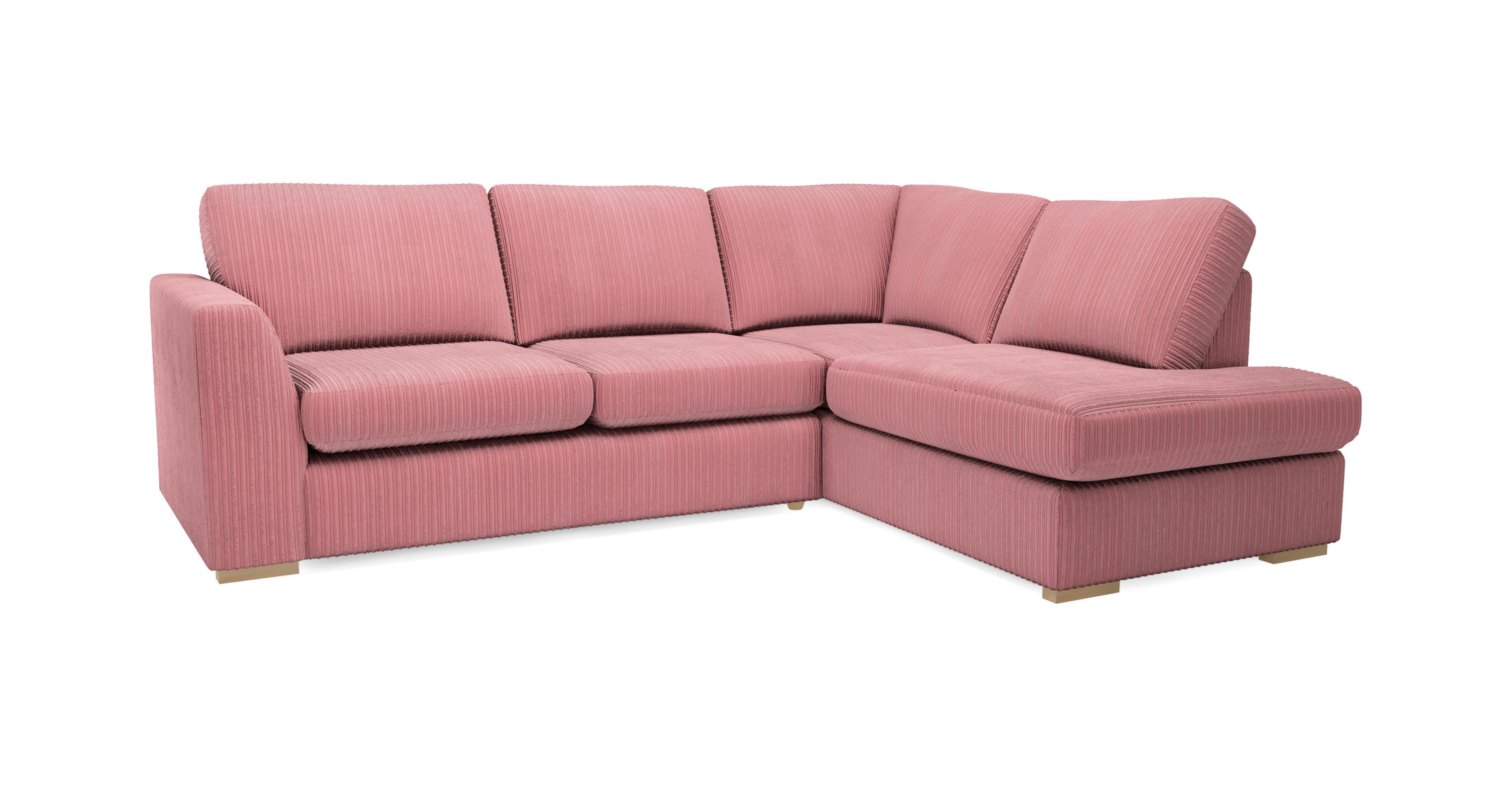 Left Hand Facing Arm Open End Corner Sofa