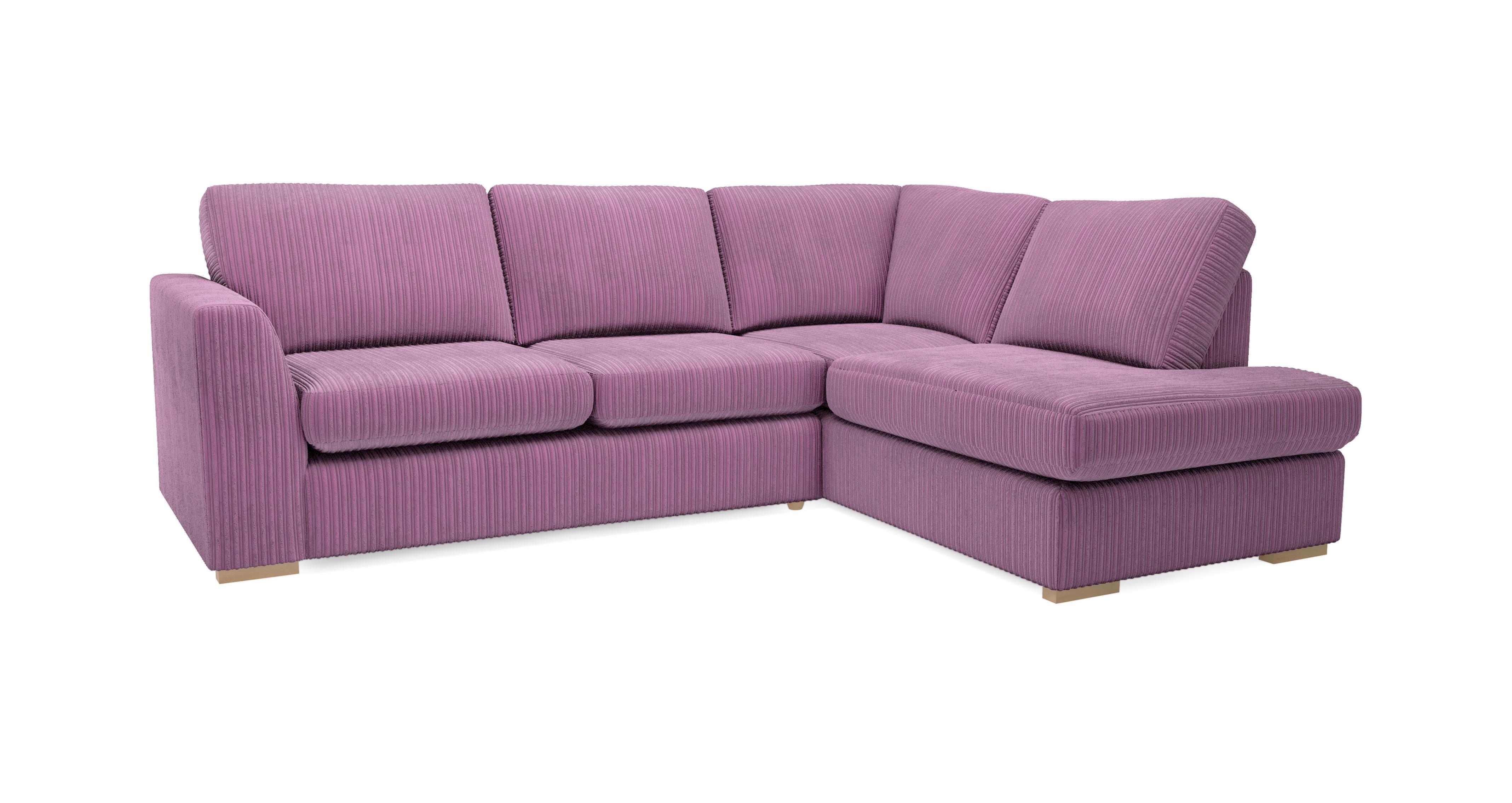 Left Hand Facing Arm Open End Corner Sofa