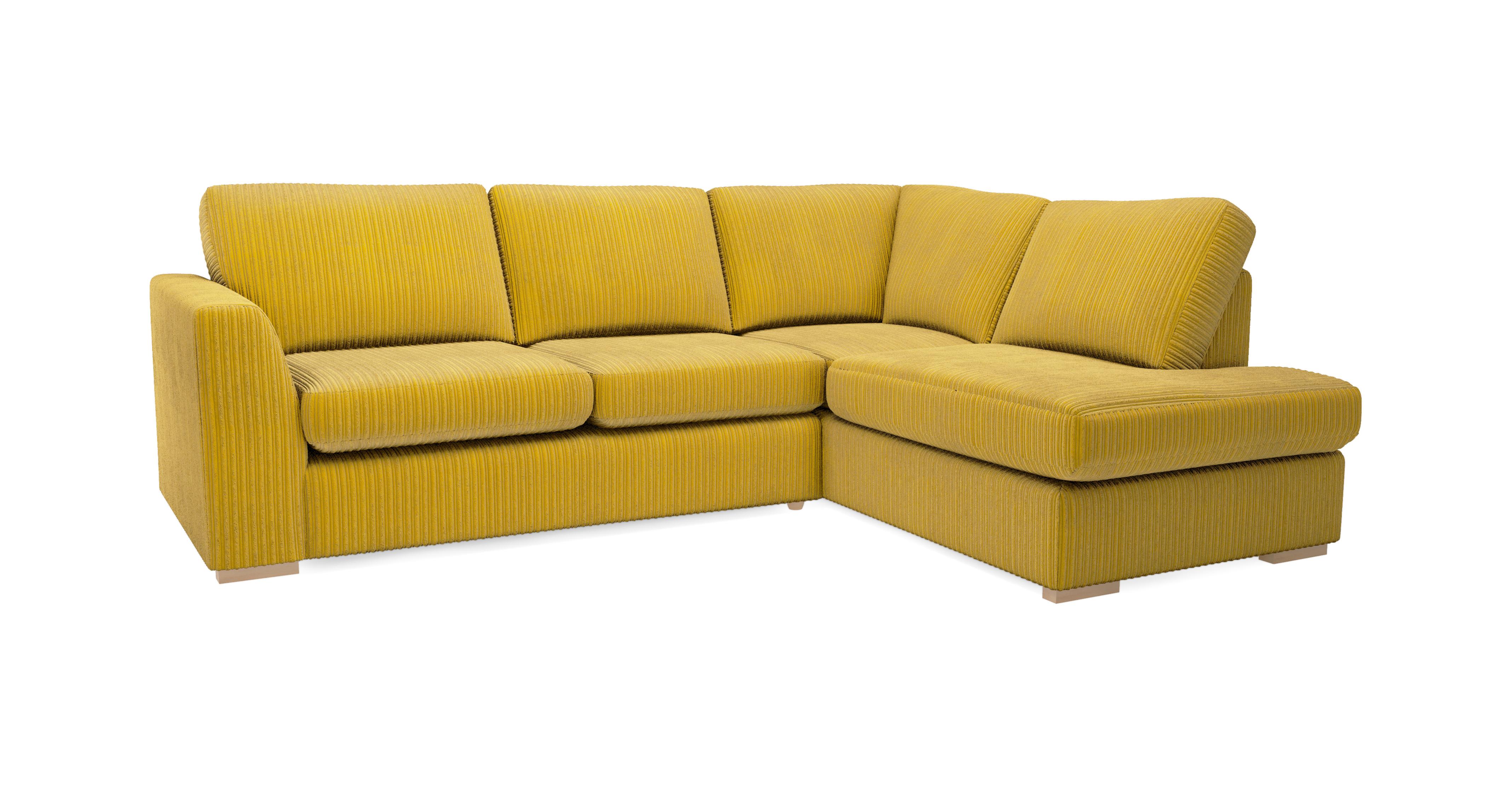 Left Hand Facing Arm Open End Corner Sofa
