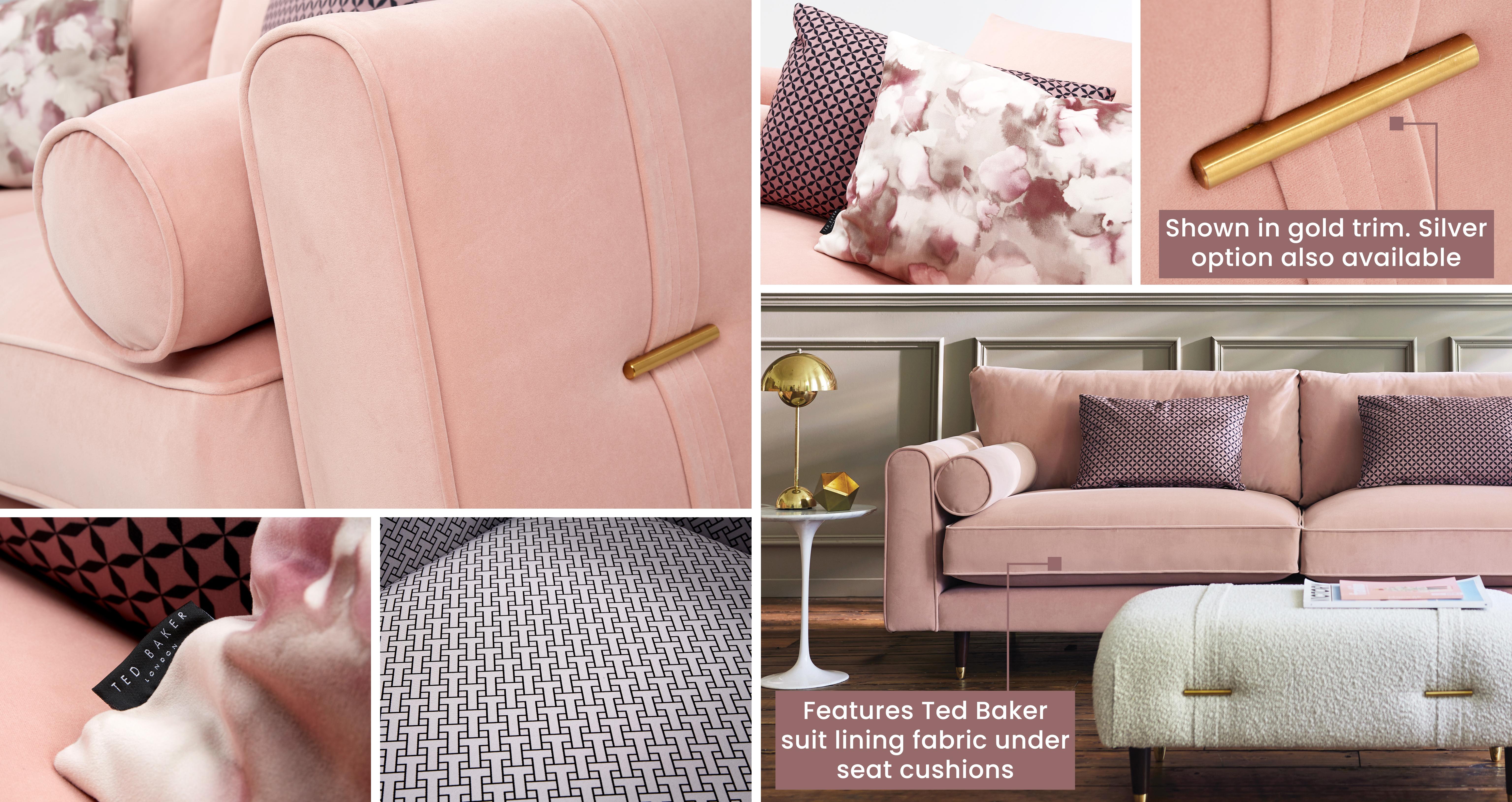 Highgate Velvet Grande Sofa DFS