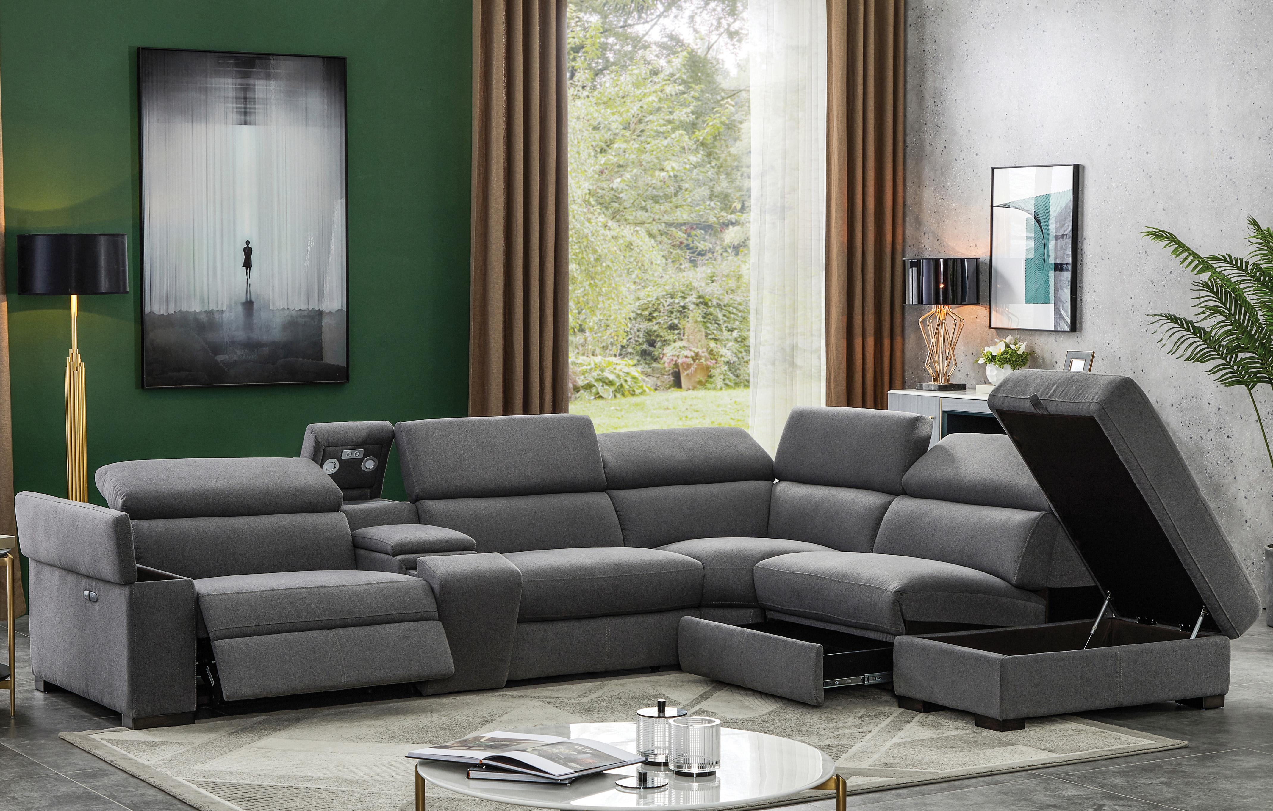 Modern leather hotsell sofa bed