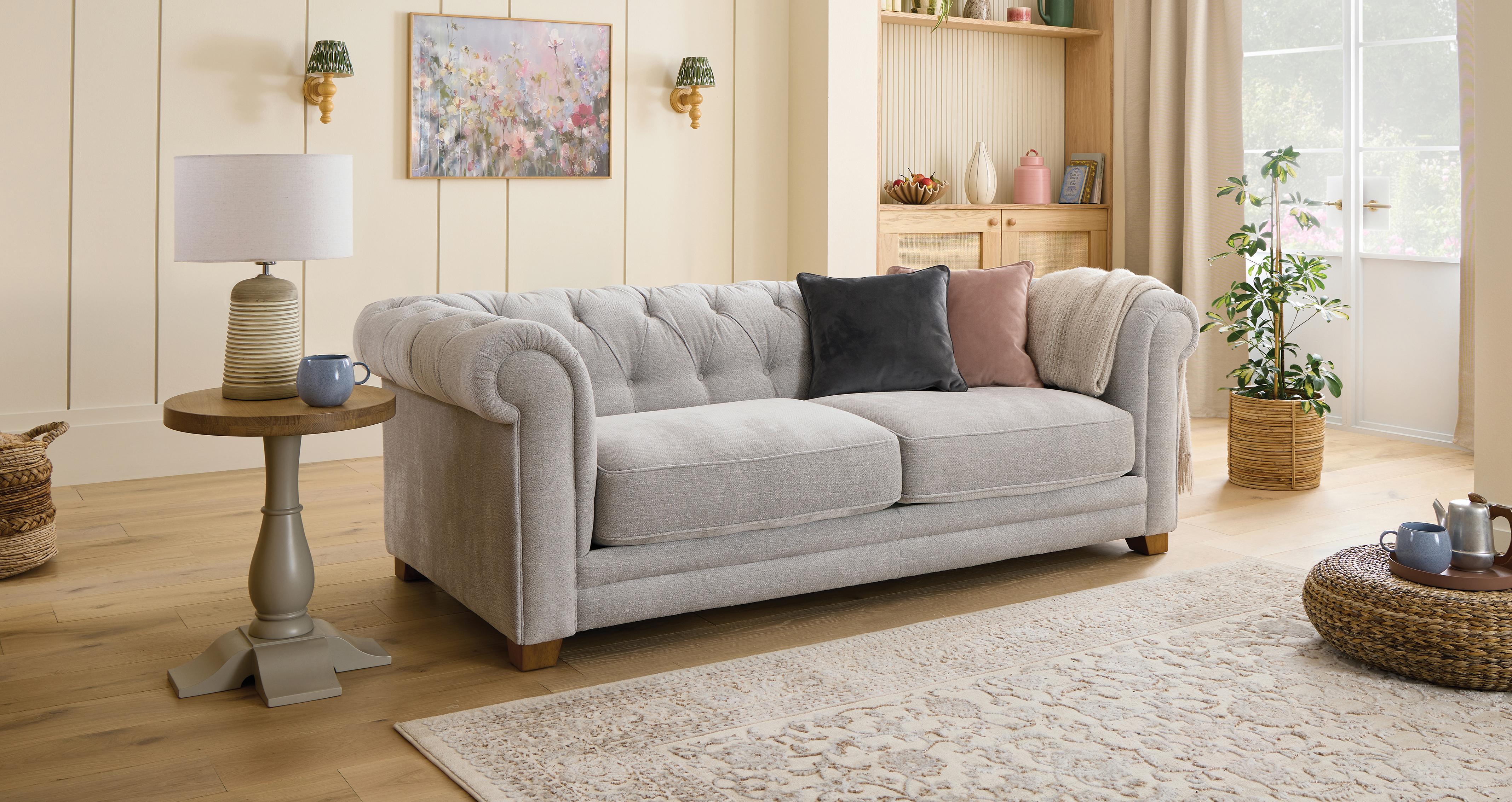 Holbrook-express 2 Seater Sofa in Holbrook Express Fabric Mist