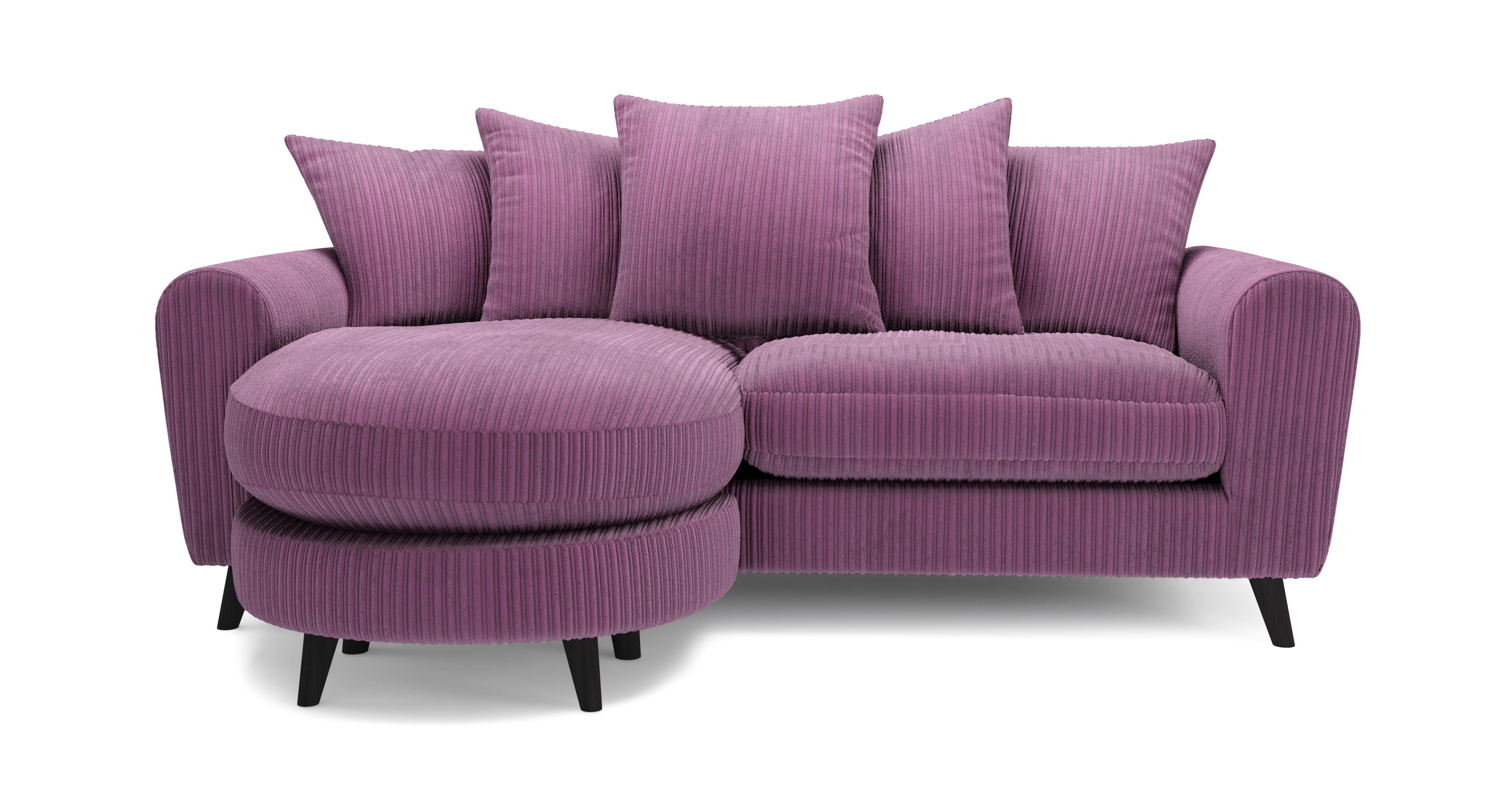 Pillow Back 4 Seater Lounger