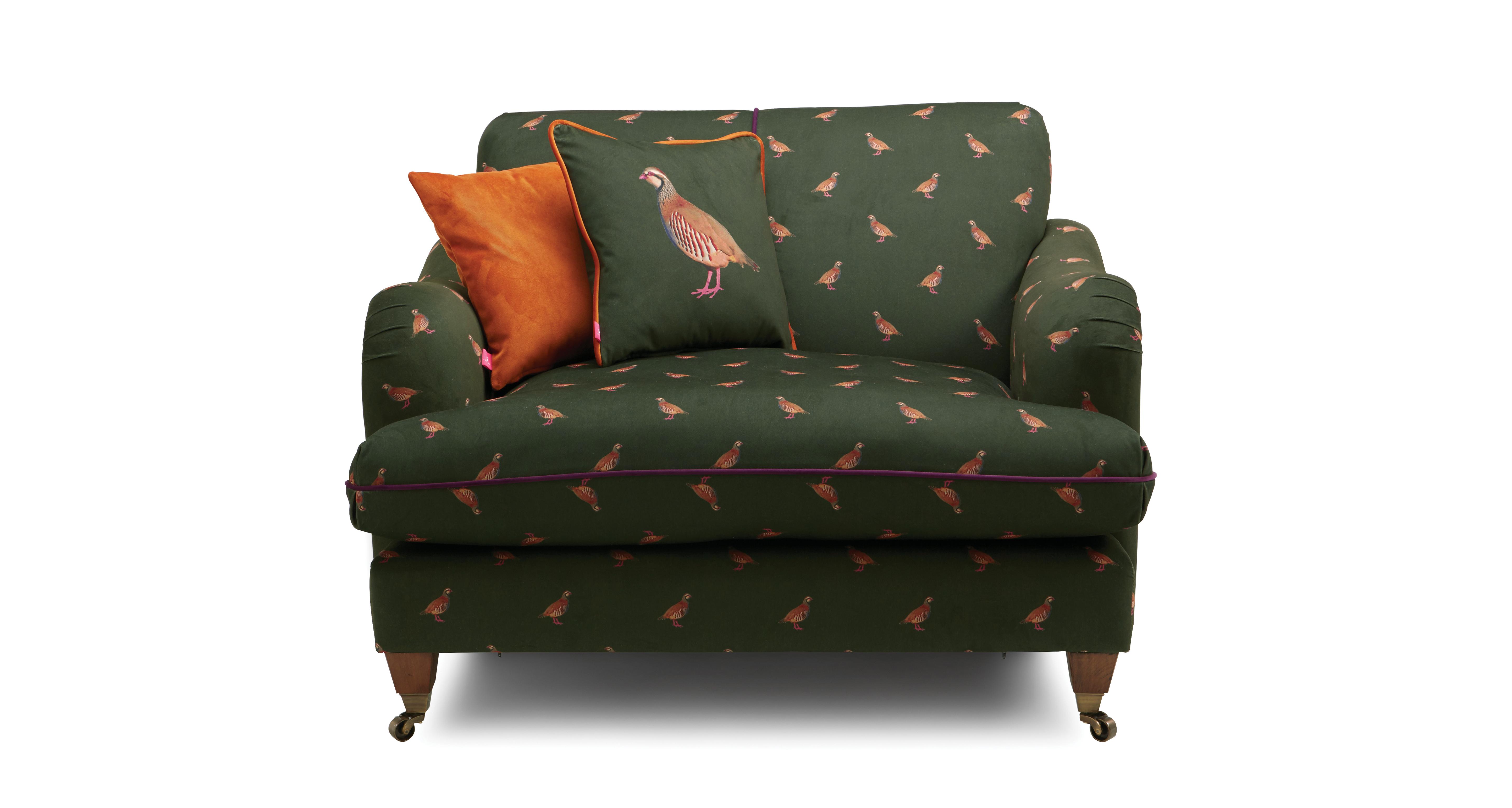 Ilkley Partridge Cuddler Sofa DFS