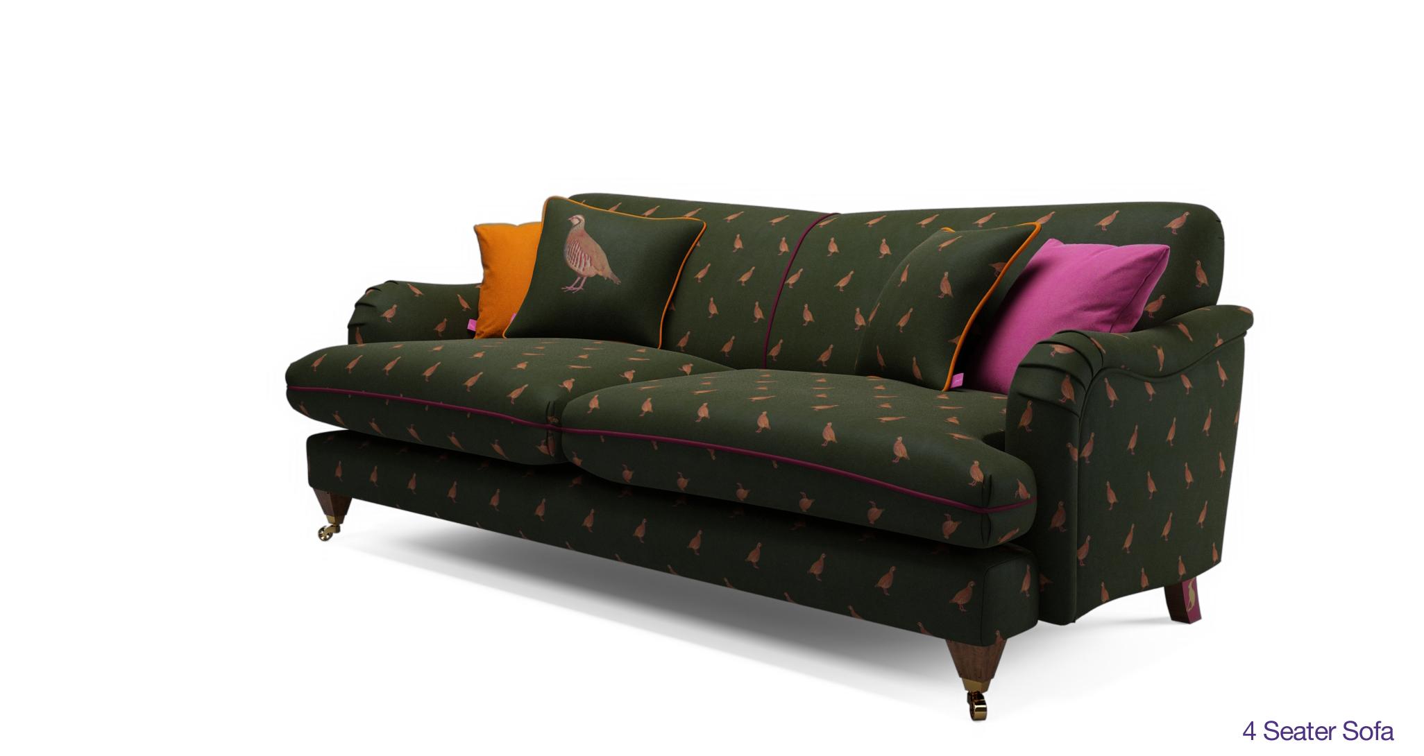 Joules tweed outlet sofa