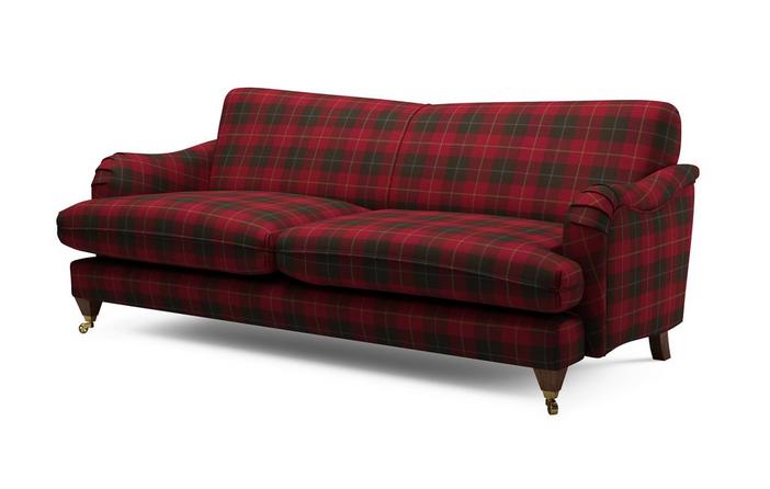 ilkley-plaid 4 Seater Sofa