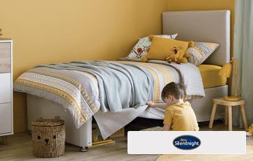 Traditional Sprung Single 90cm Kids Bed Set