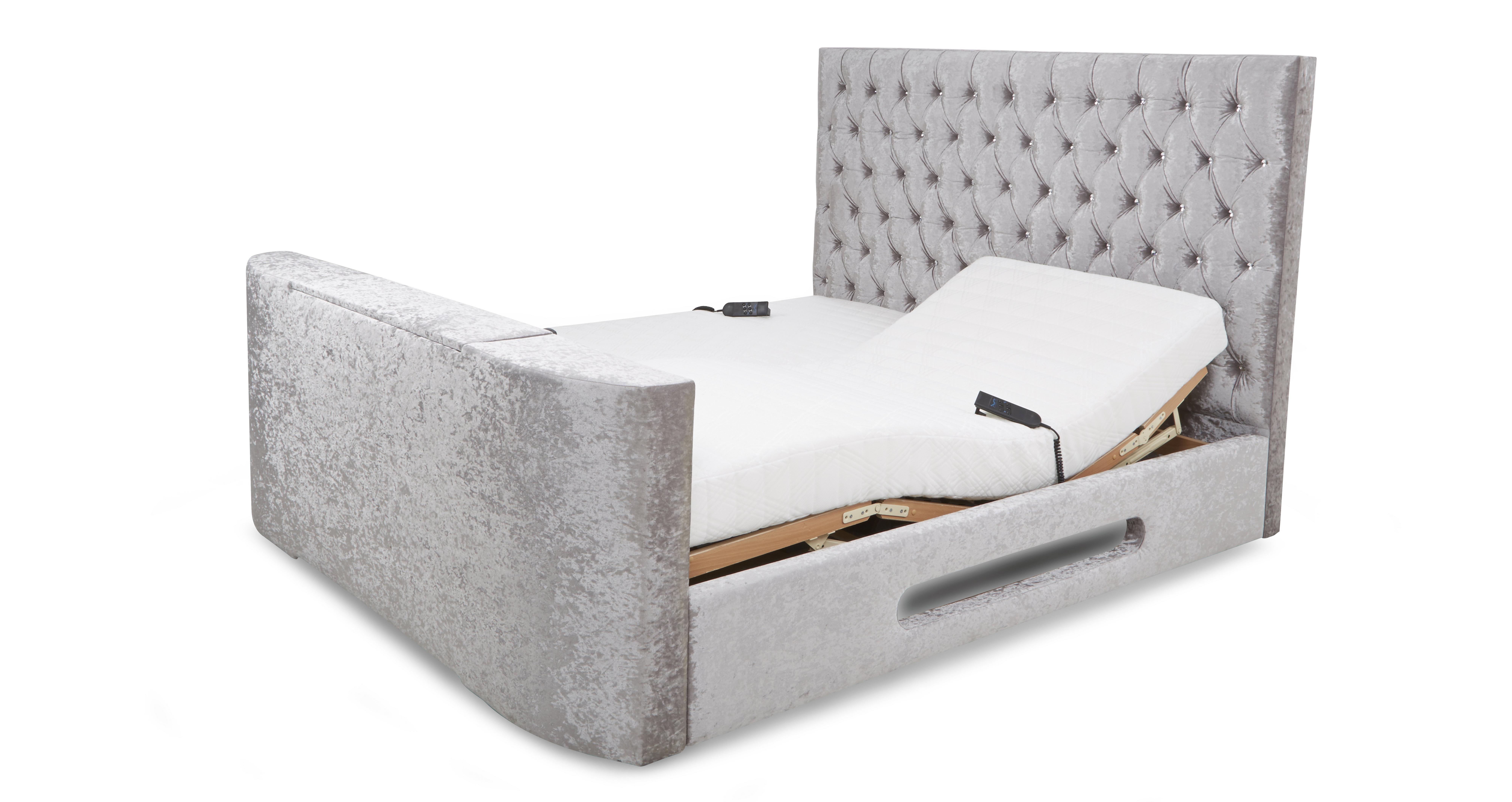 Adjustable full size on sale beds with mattress