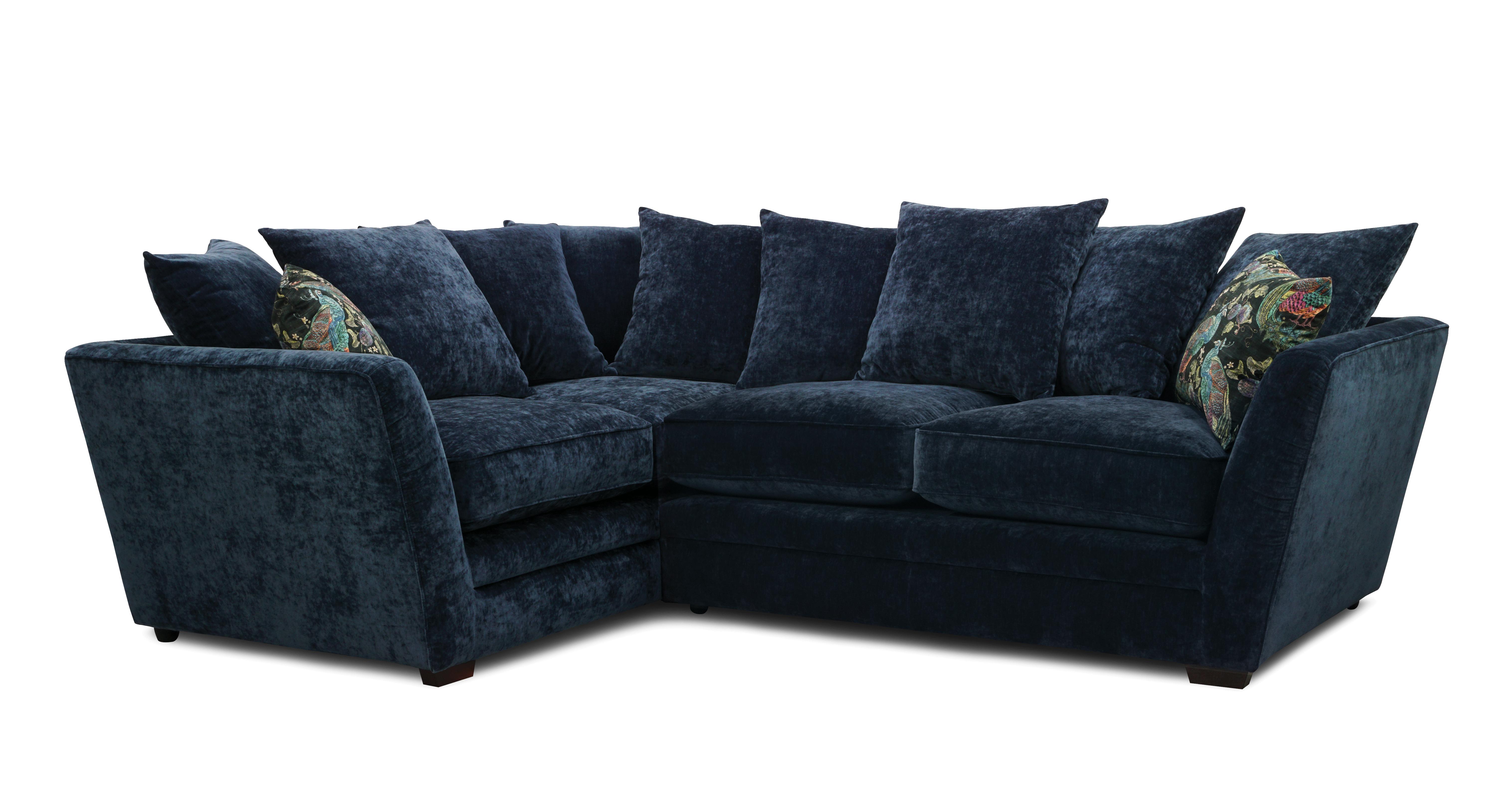 Indigo Right Hand Facing Corner Sofa DFS