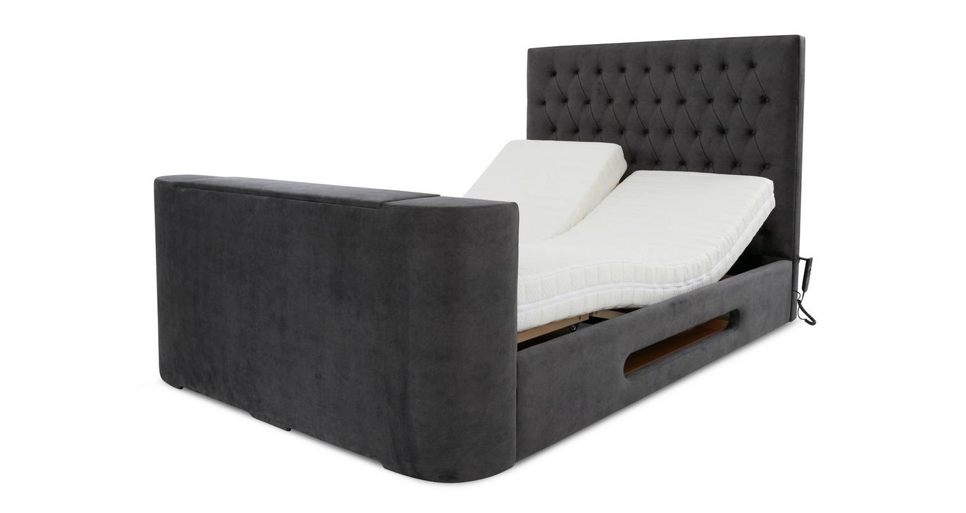 King Adjustable TV Bed with Dreamatic Mattress view 2