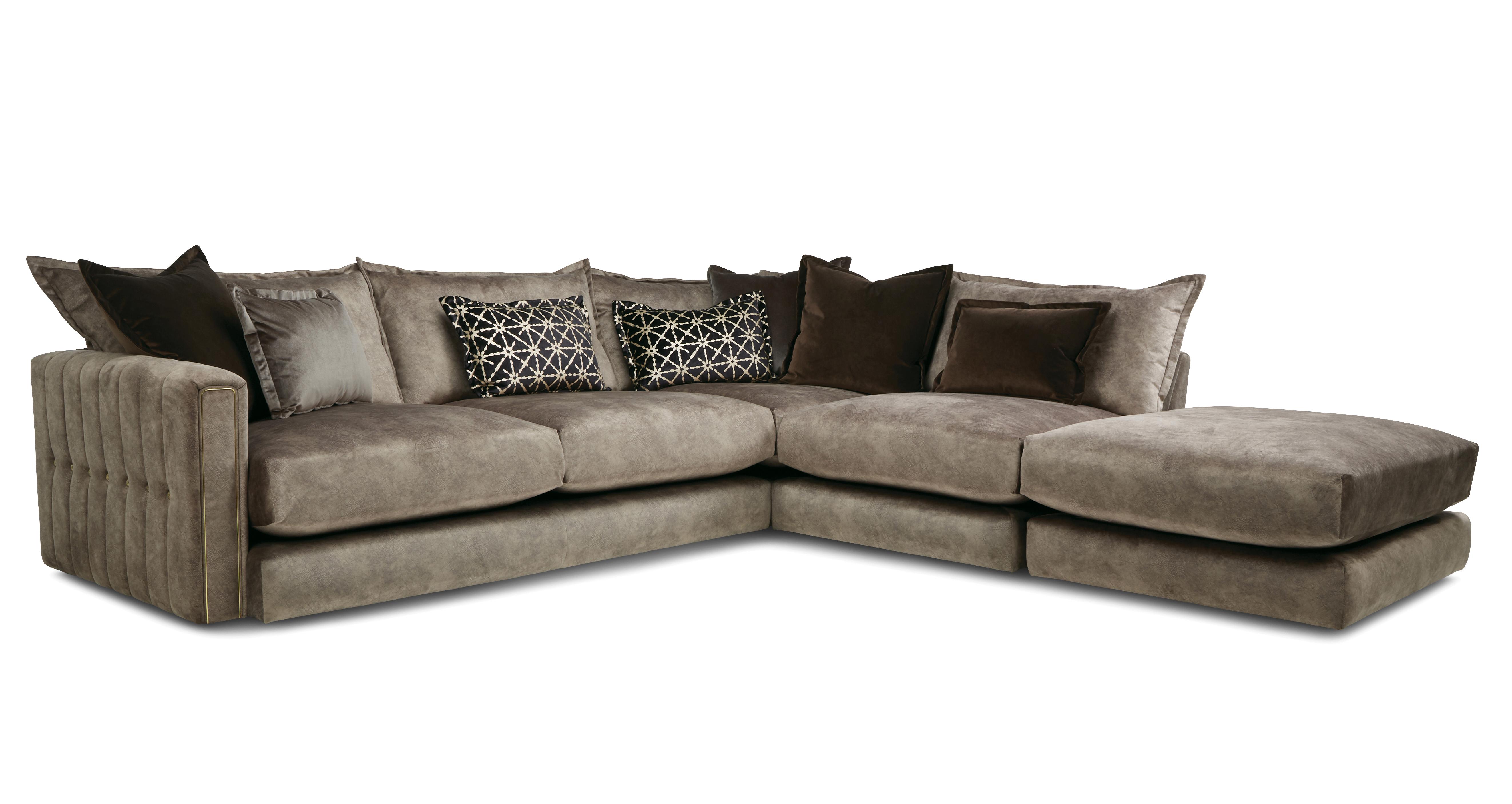 Indulgence Left Hand Facing Arm 4 Piece Corner Sofa DFS Ireland