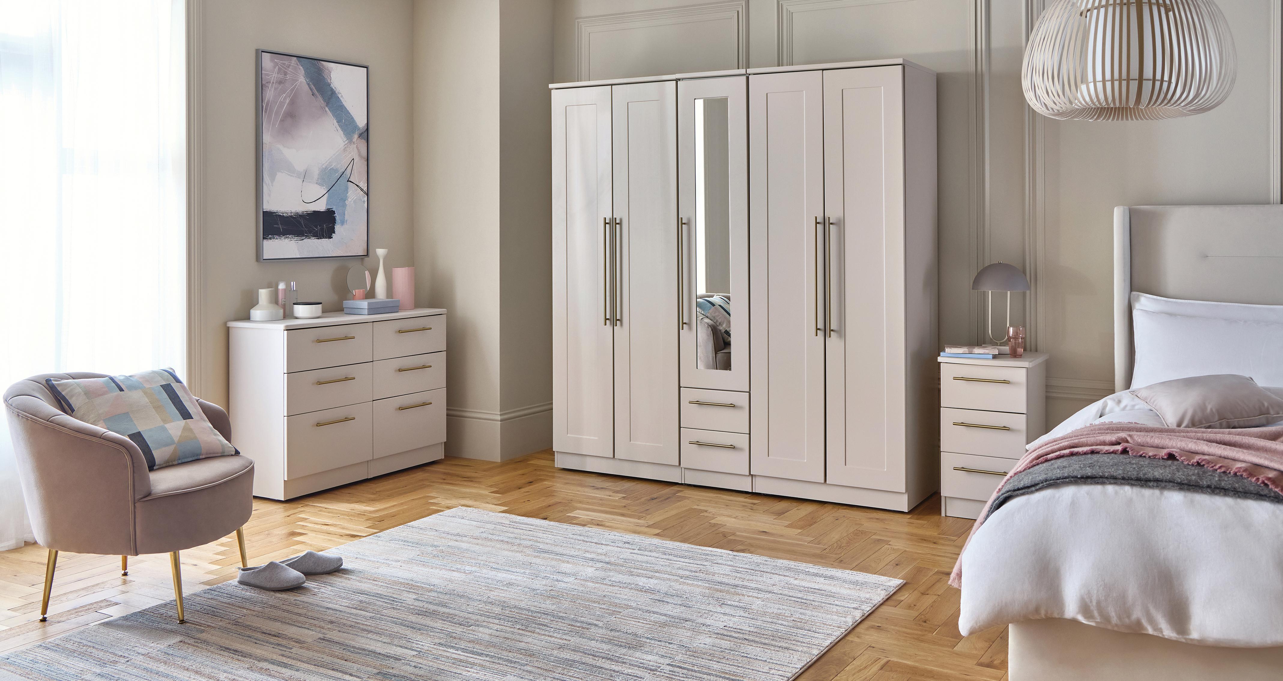 Iona 6 Drawer Wide Chest in Iona Kashmir