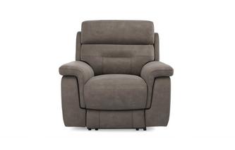 Fabric Power Plus Recliner Chair 