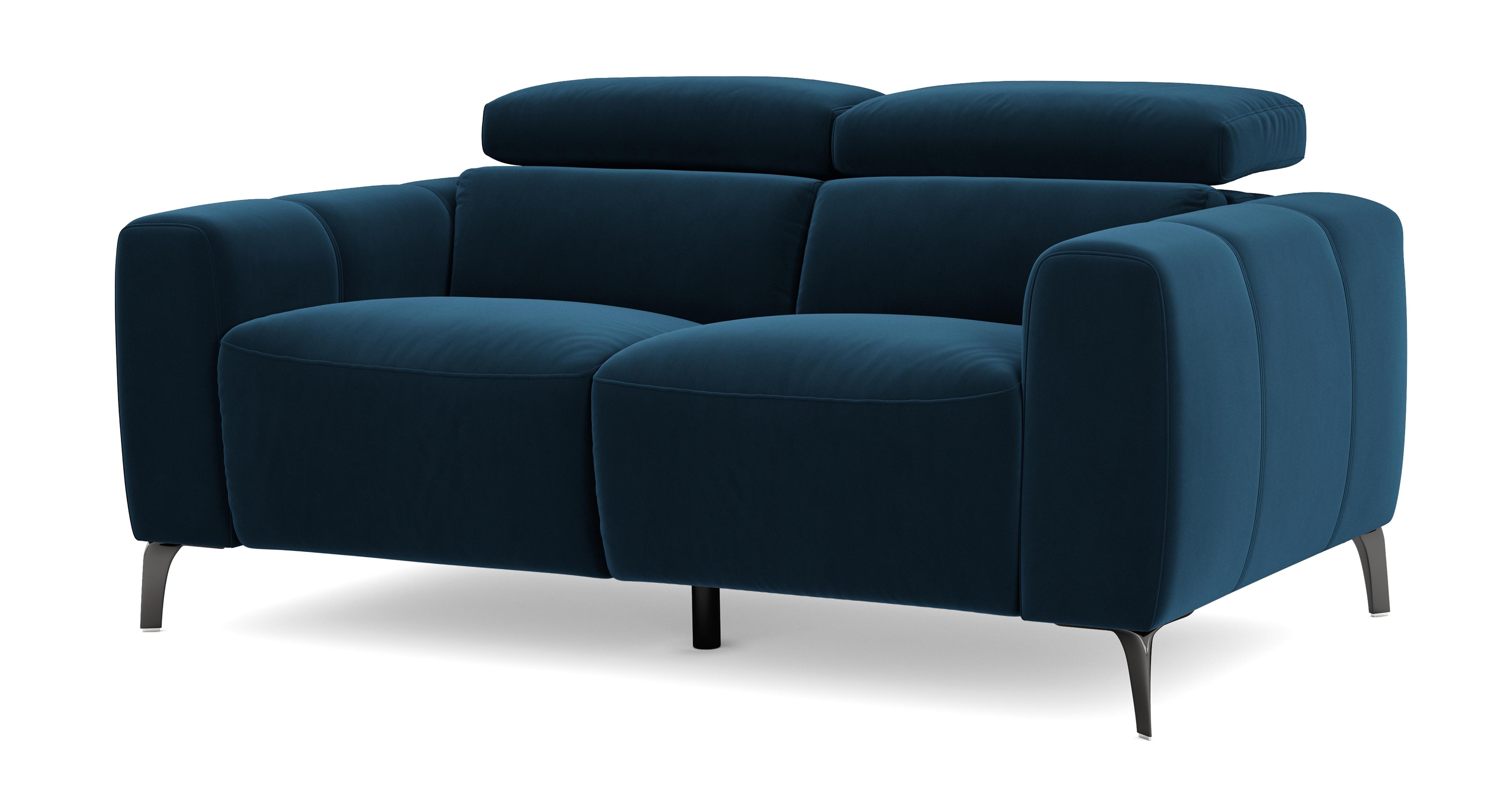 Jagger Fabric Velvet 2 Seater Sofa | DFS