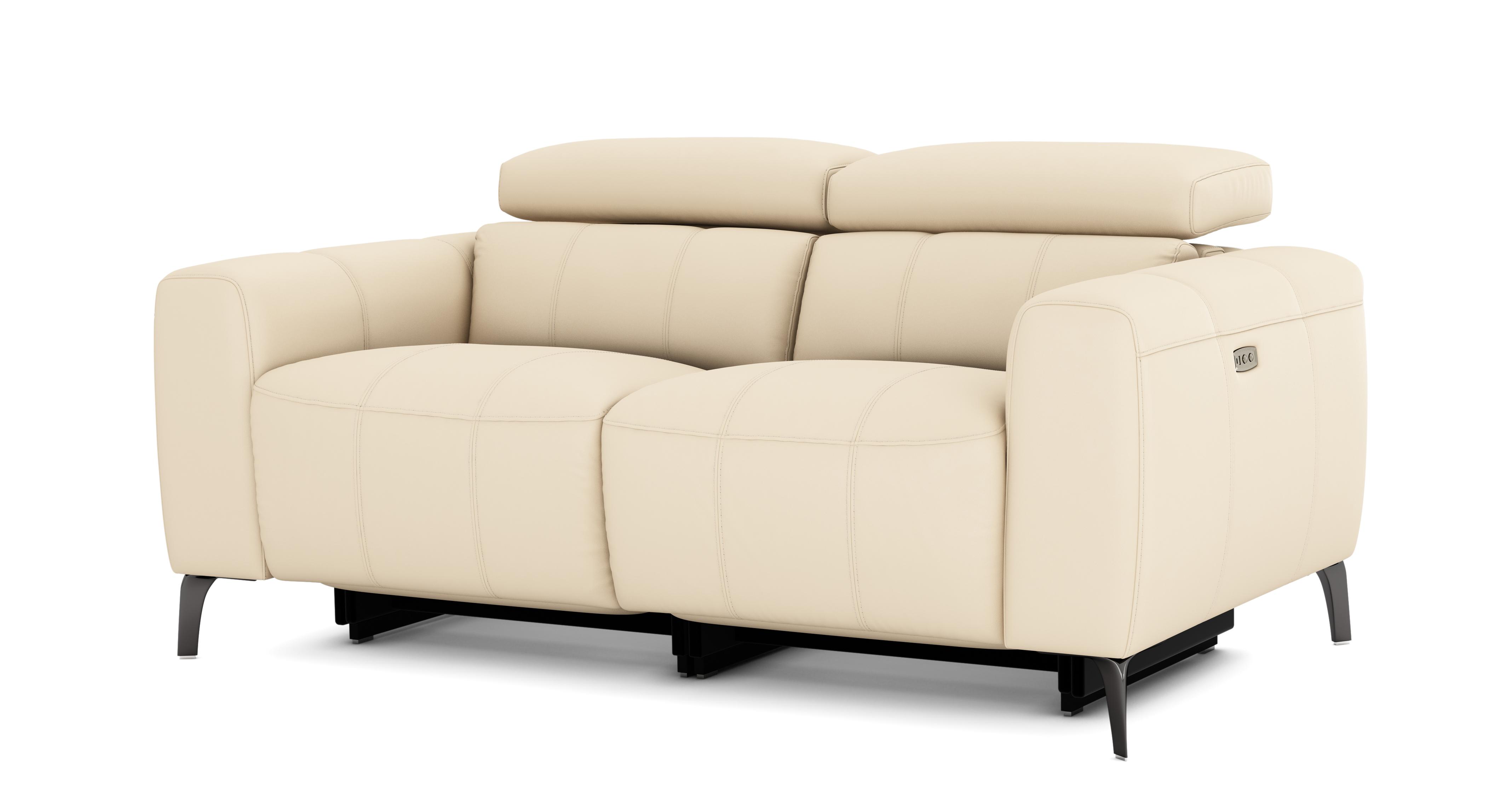 Jagger Leather 2 Seater Power Recliner | DFS