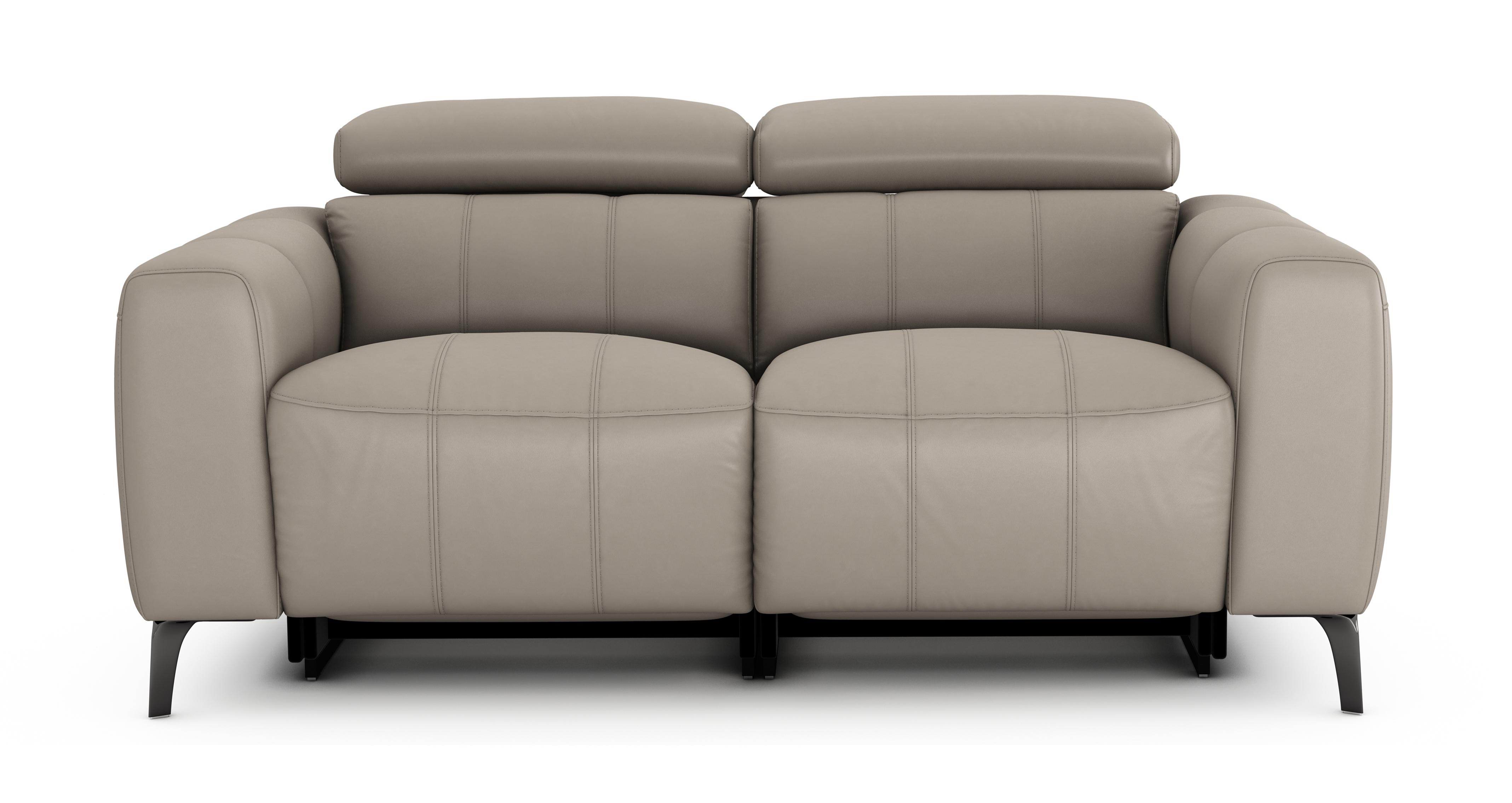 Jagger Leather 2 Seater Power Plus Recliner | DFS