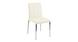 Jenkins Dining Chair Qinding PU Leather White | DFS