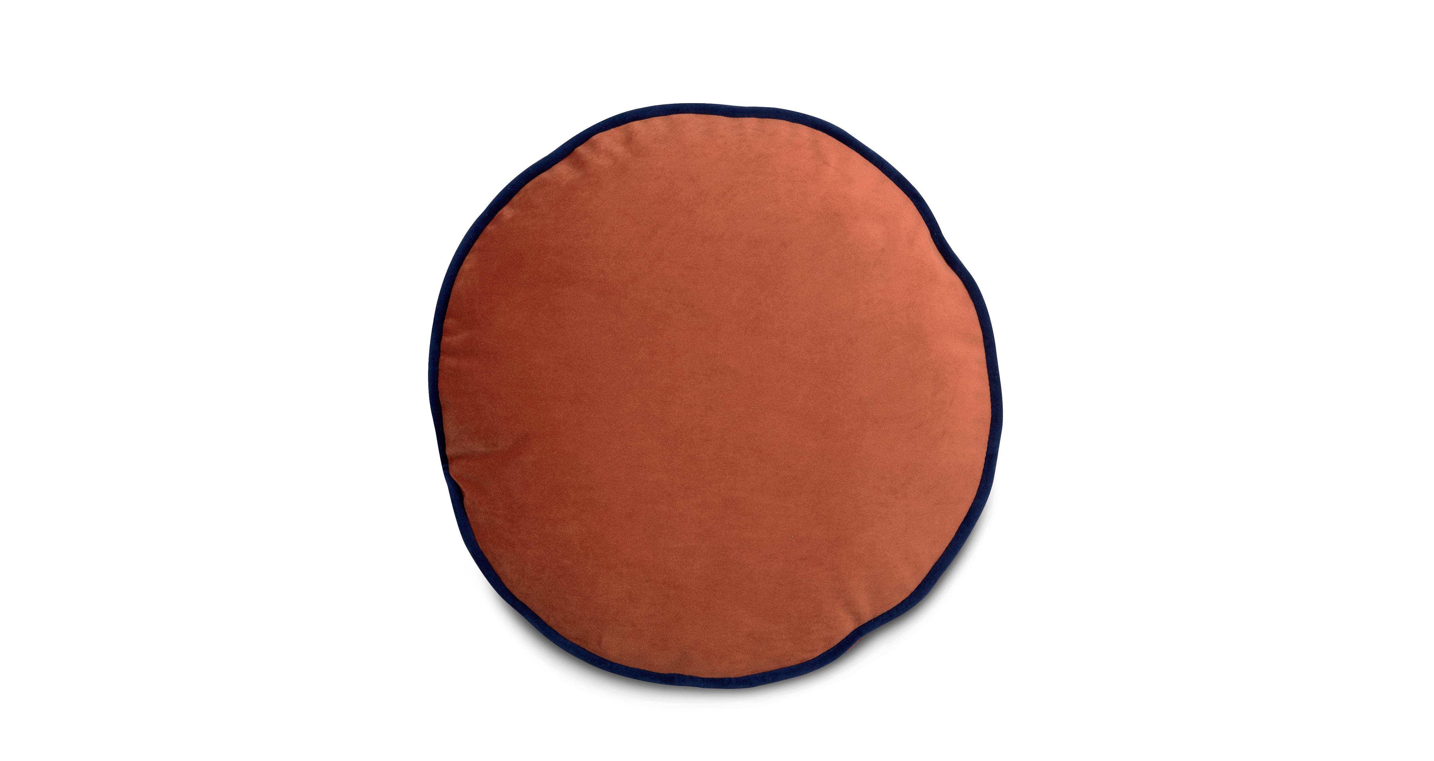 Joules Scatters Langton Velvet Small Round Scatter Cushion DFS