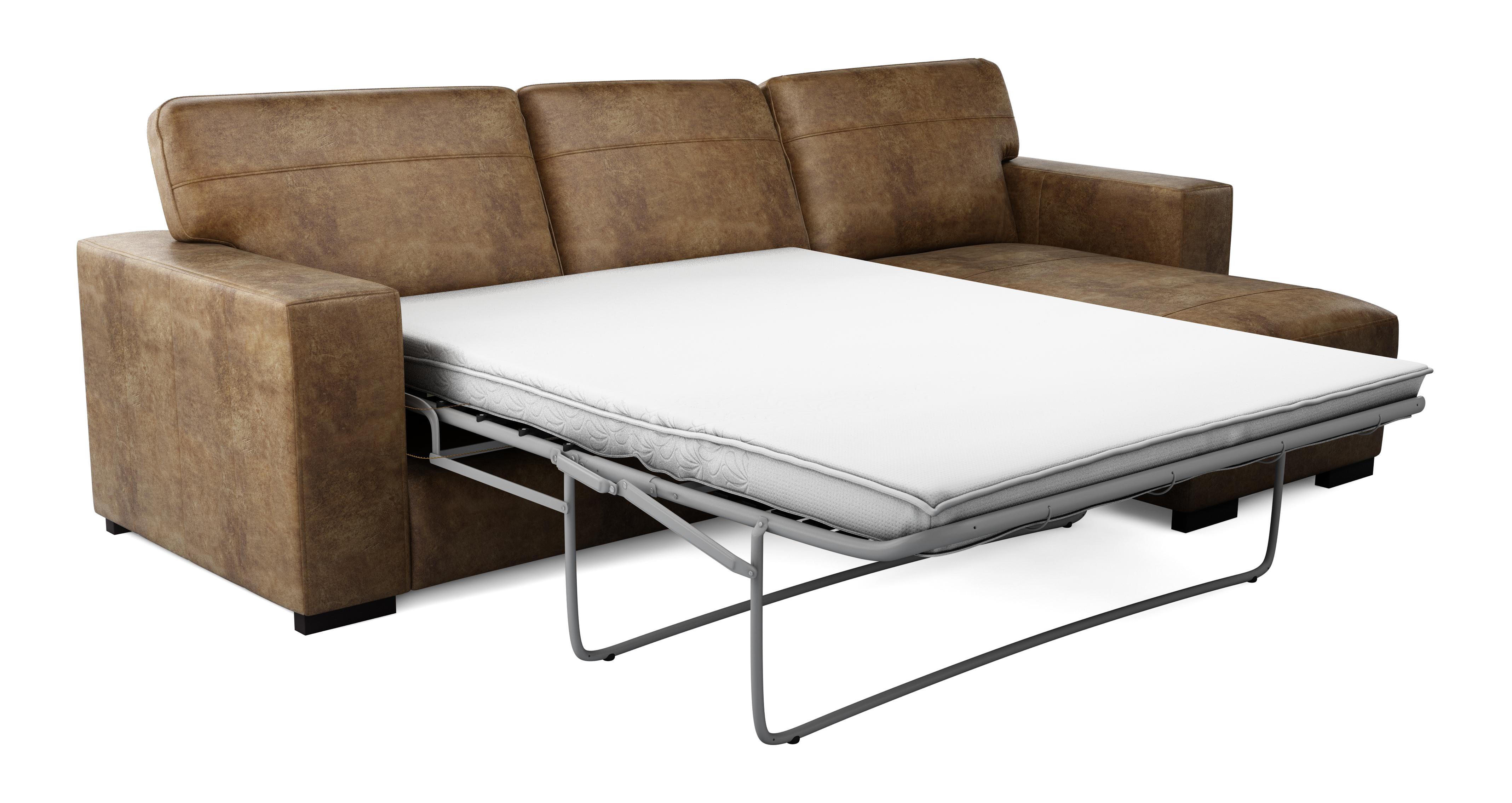 Julius Right Hand Facing Chaise End Storage Deluxe Sofa Bed | DFS