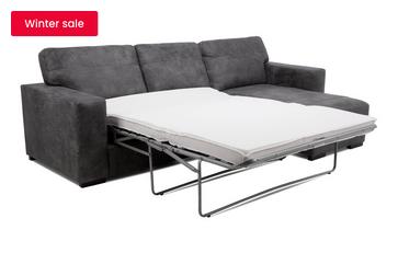 Right Hand Facing Chaise End Storage Deluxe Sofa Bed