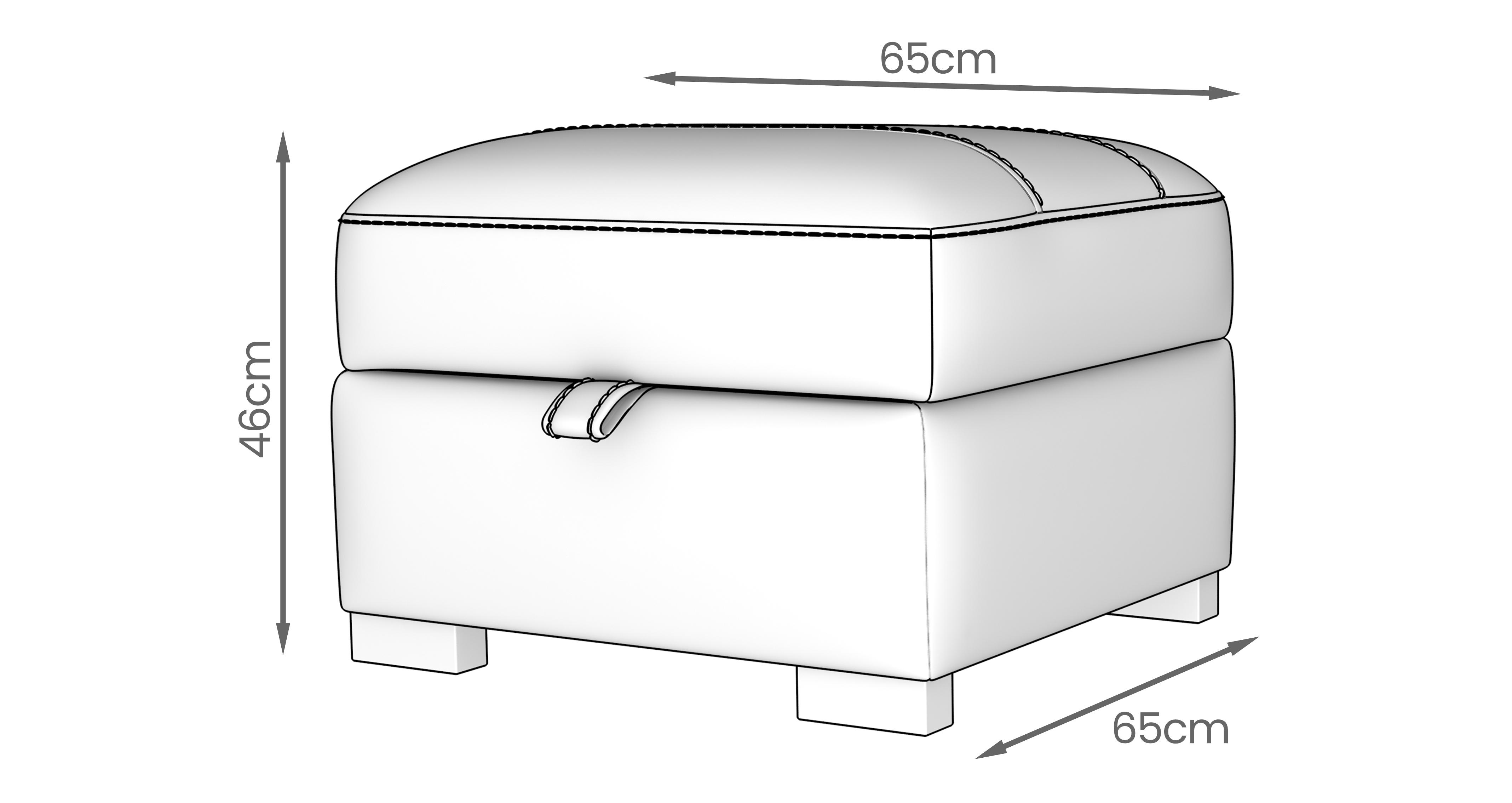 Julius Storage Footstool | DFS
