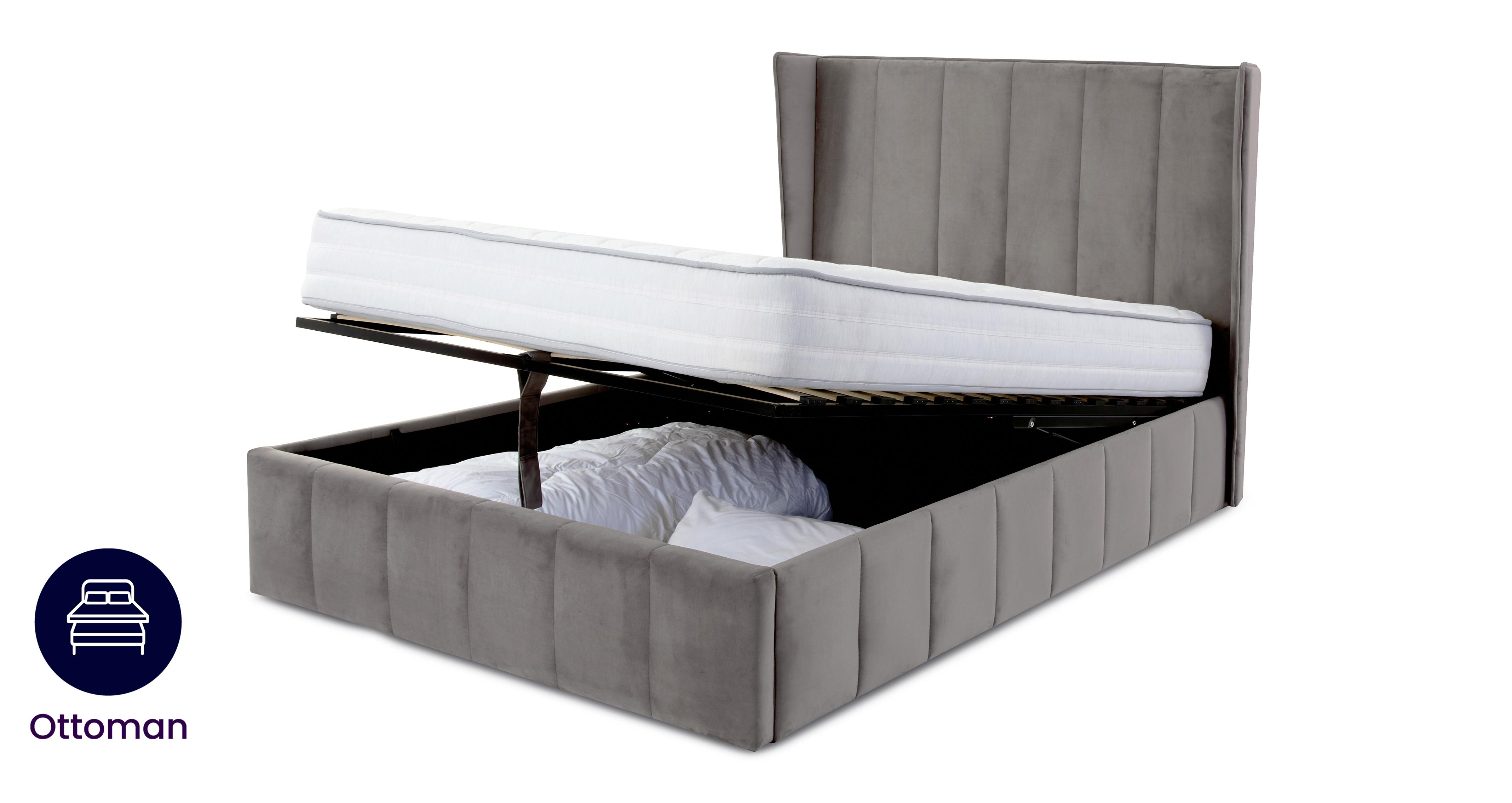 Double Ottoman Bedframe