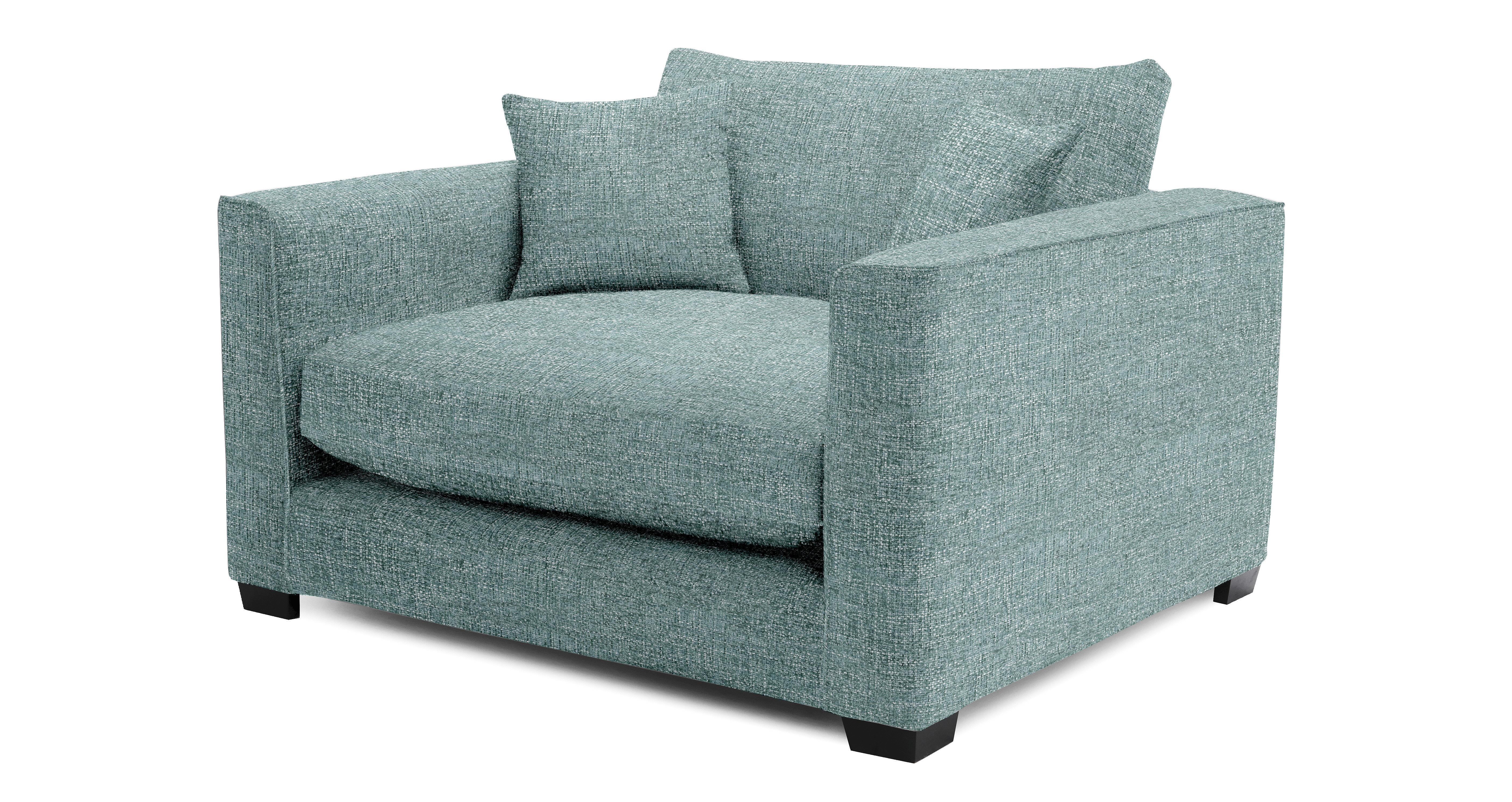 Dfs cuddle chair deals grey