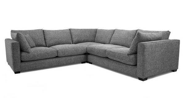 Keaton Weave Small Corner Sofa, What Are Dfs Sofas Filled With