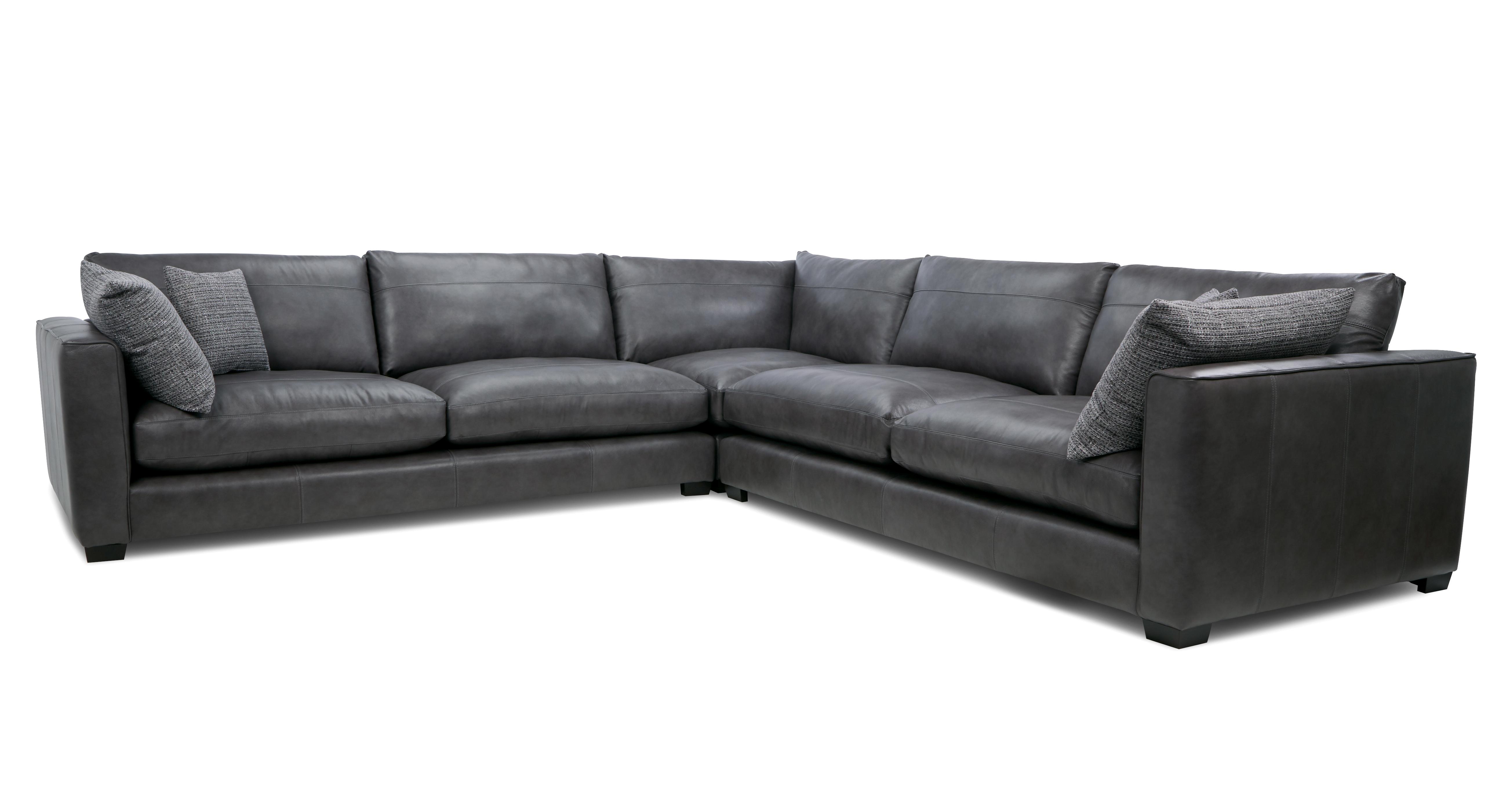 leather corner sofa