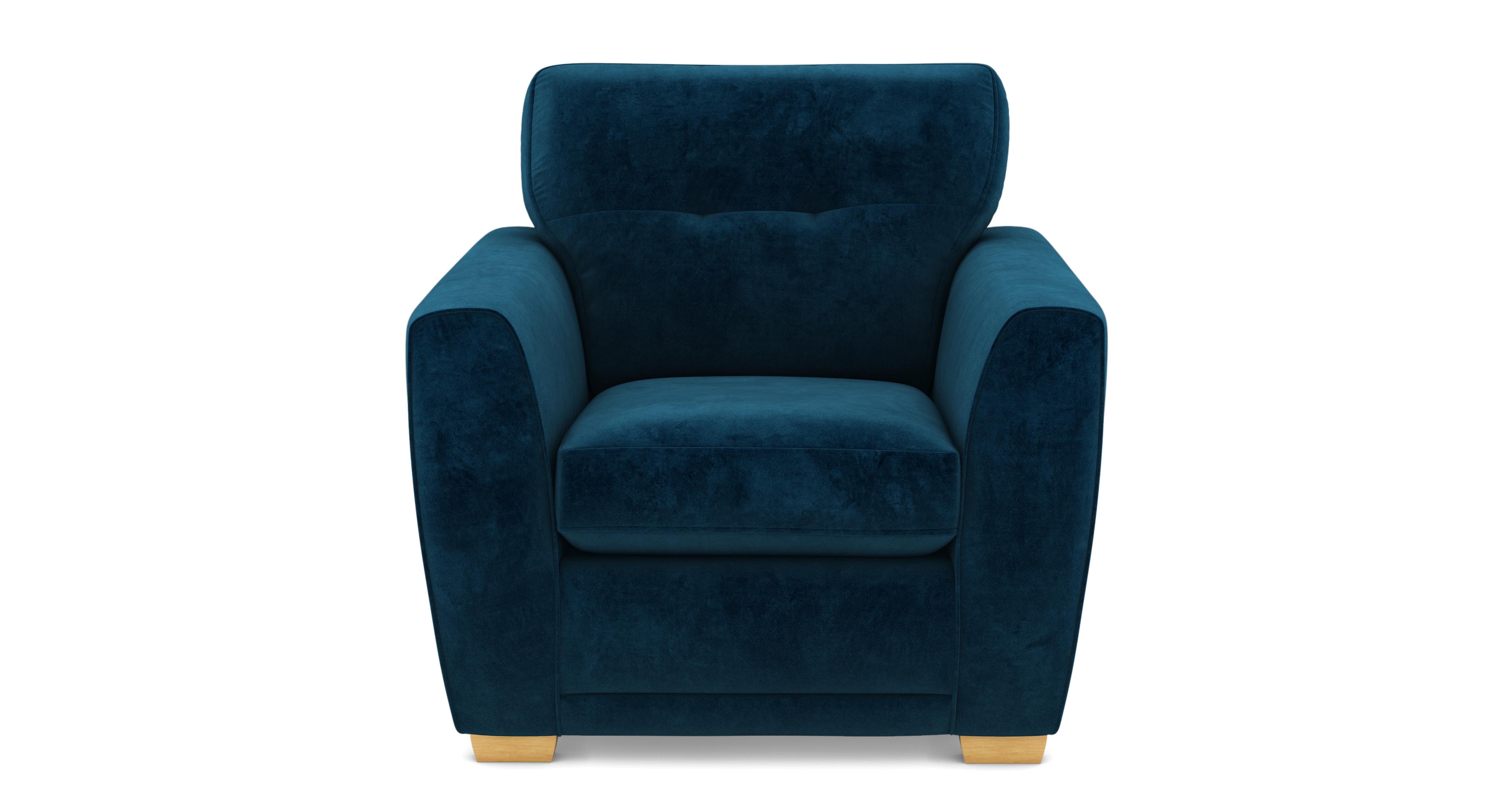 Kian Velvet Armchair | DFS