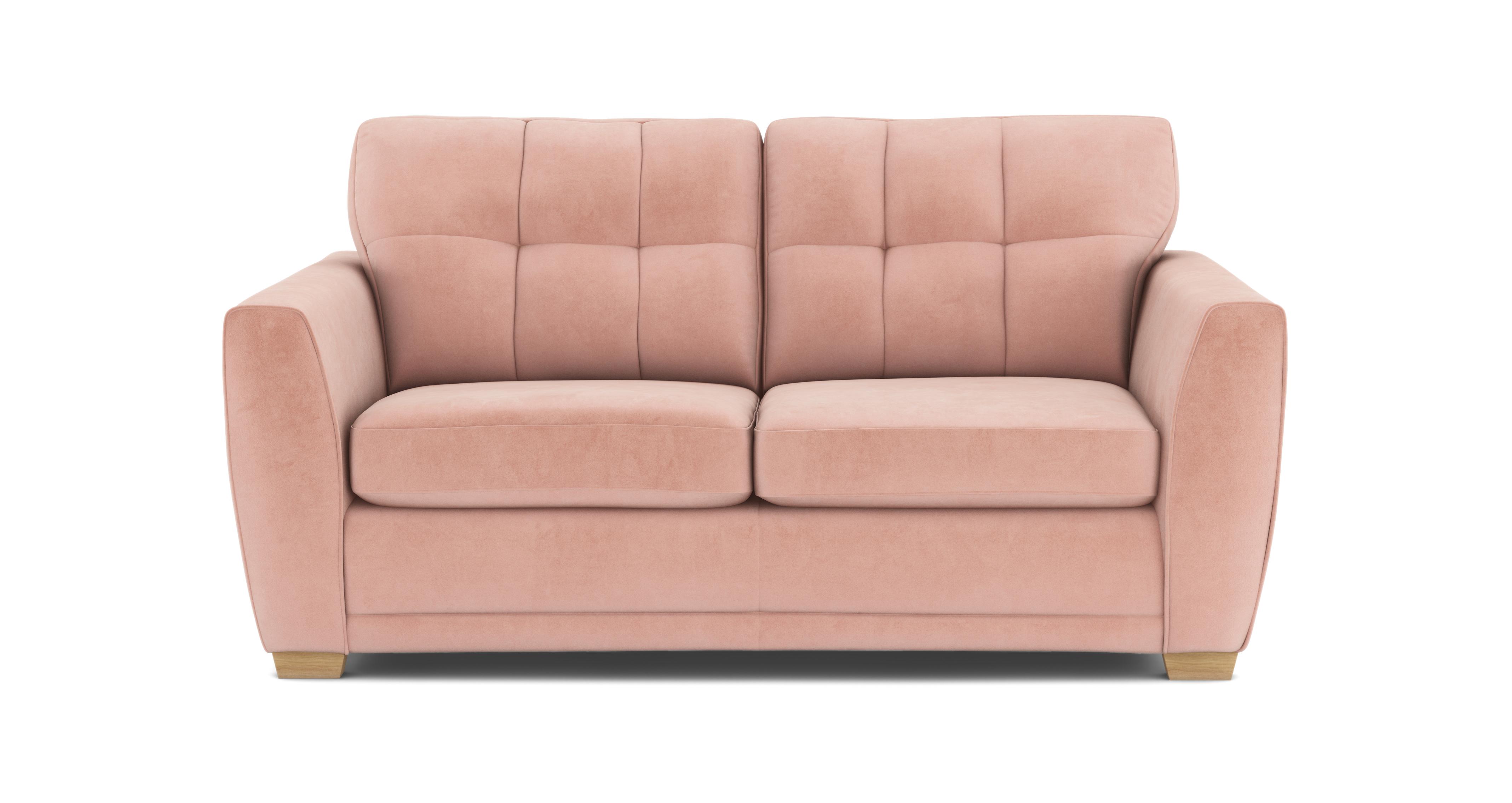 Kian Velvet Large 2 Seater Sofa | DFS